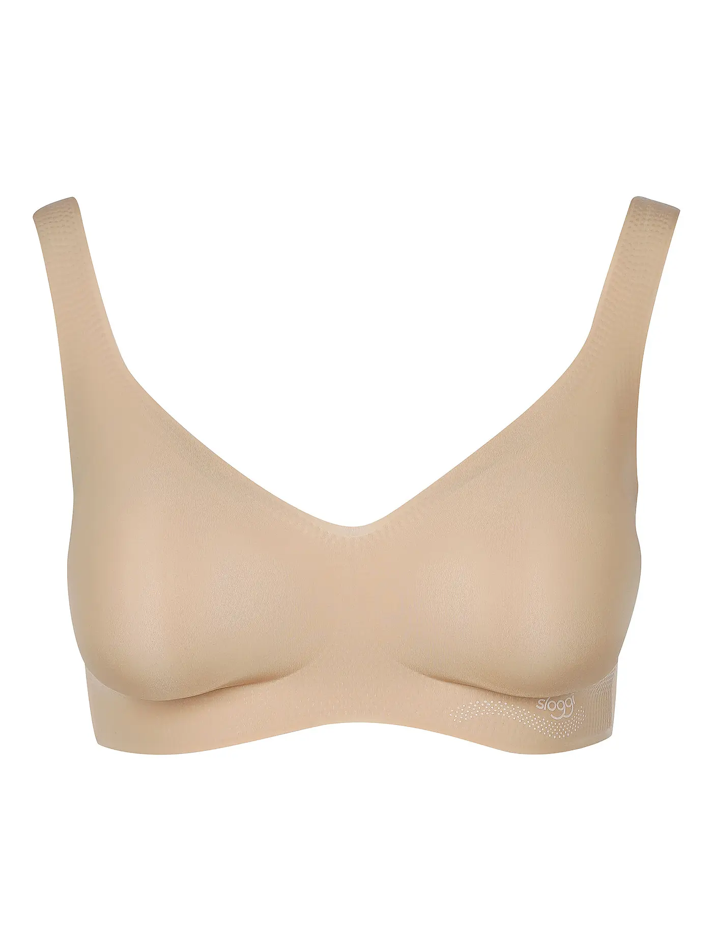 SLOGGI | Bustier - Bralette "Zero Feel" (cognac) | beige
