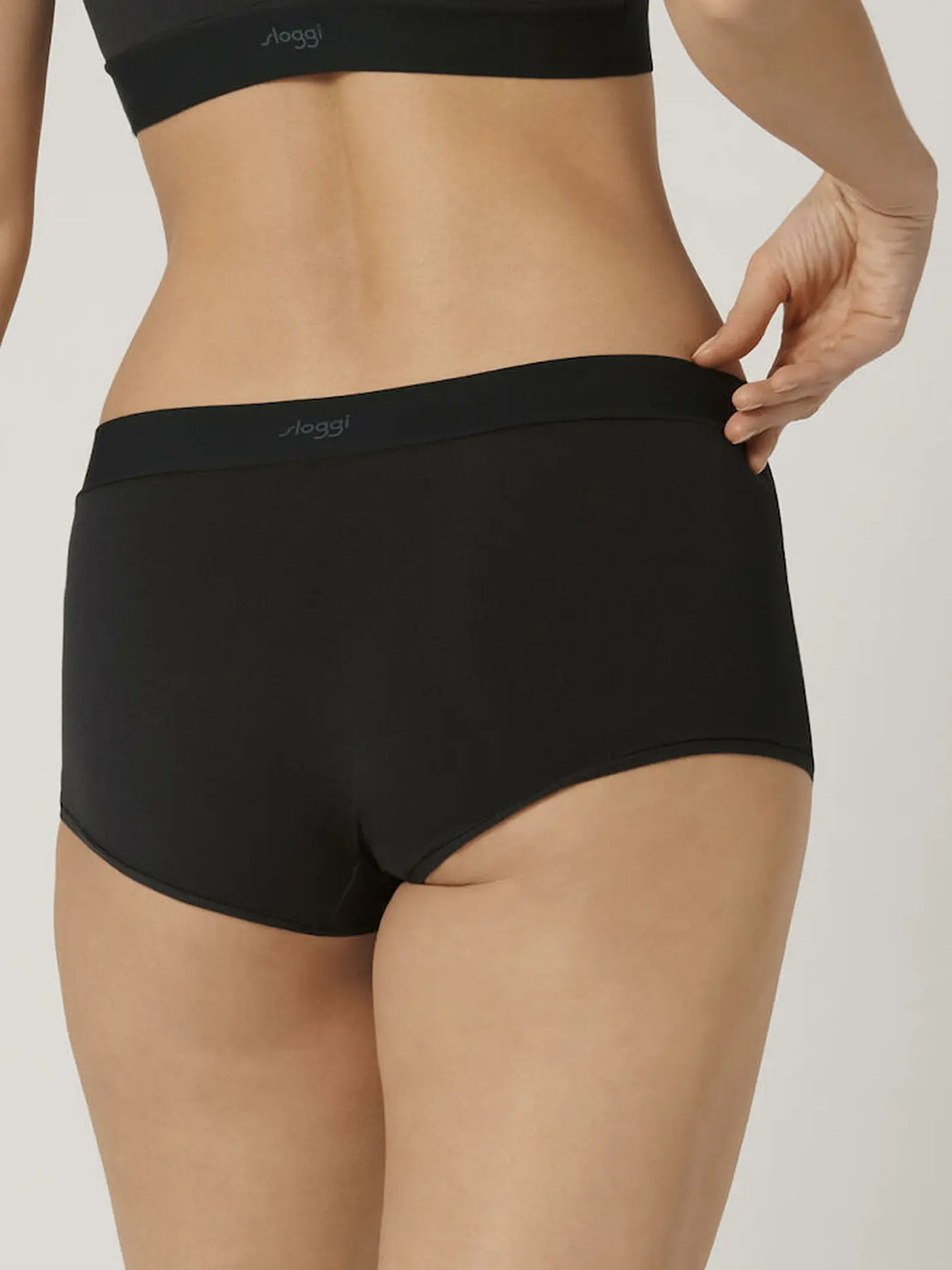 SLOGGI | Pants Go Allround Black | schwarz