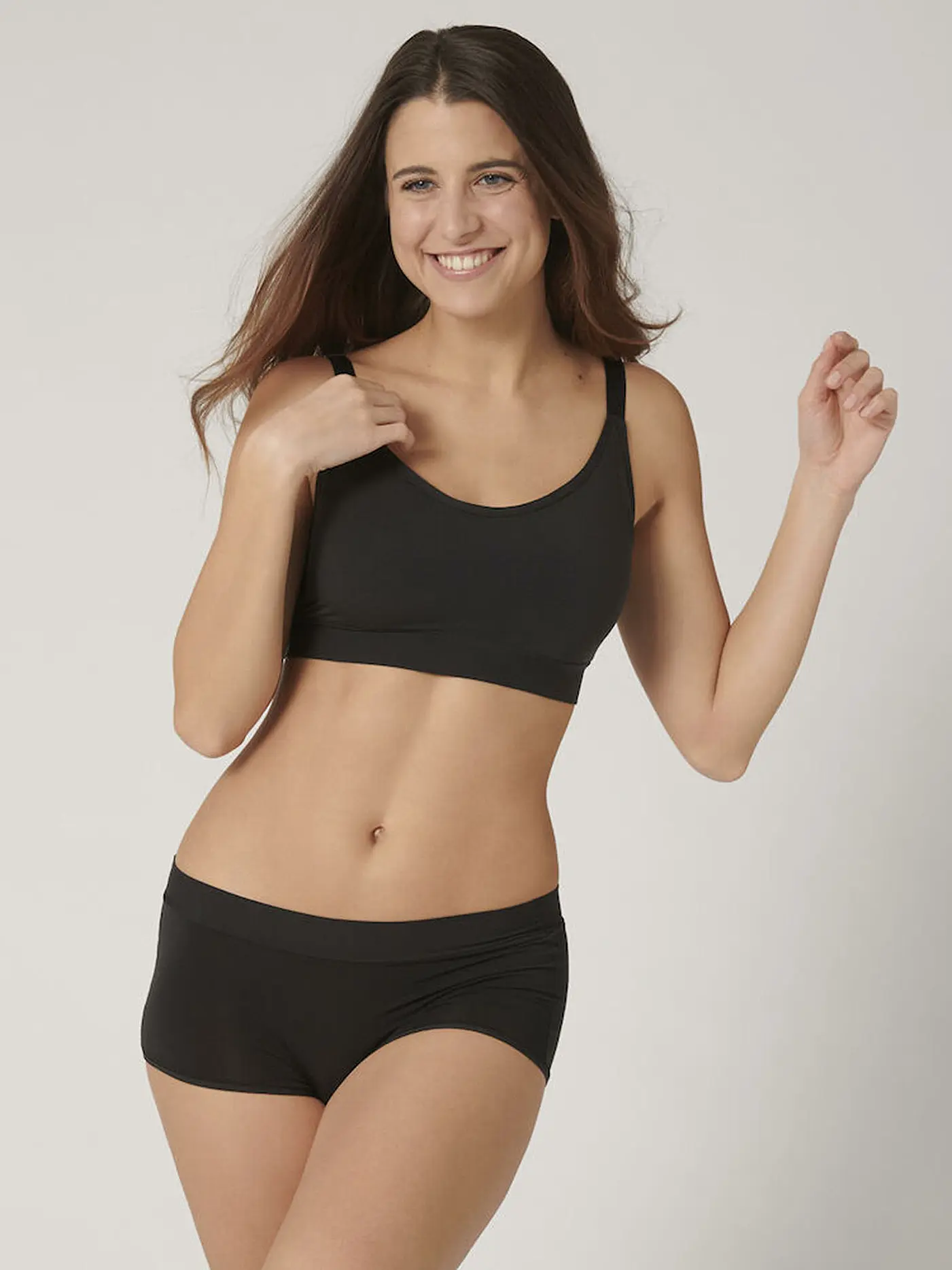 SLOGGI | Pants Go Allround Black | schwarz