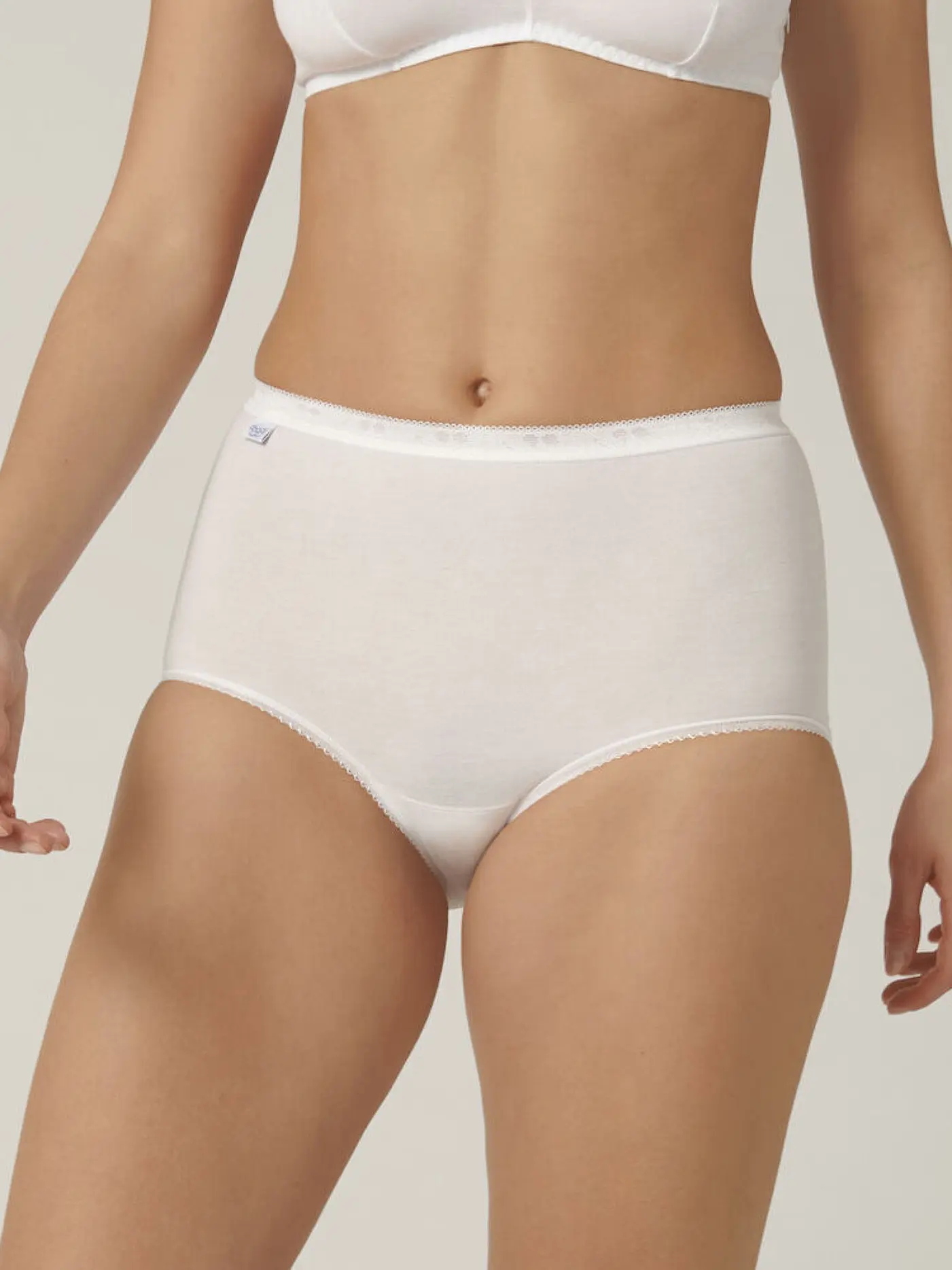 SLOGGI | Slip "Maxi Basic" 4-er (Weiss) | weiss