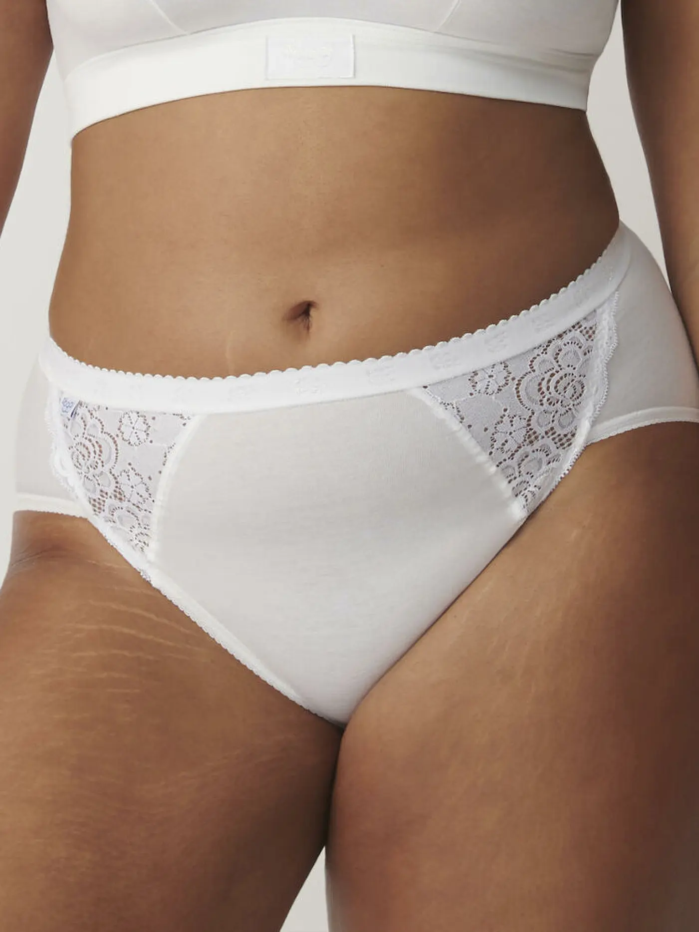 SLOGGI | Slip "Midi Chic" 4-er (Weiss) | weiss