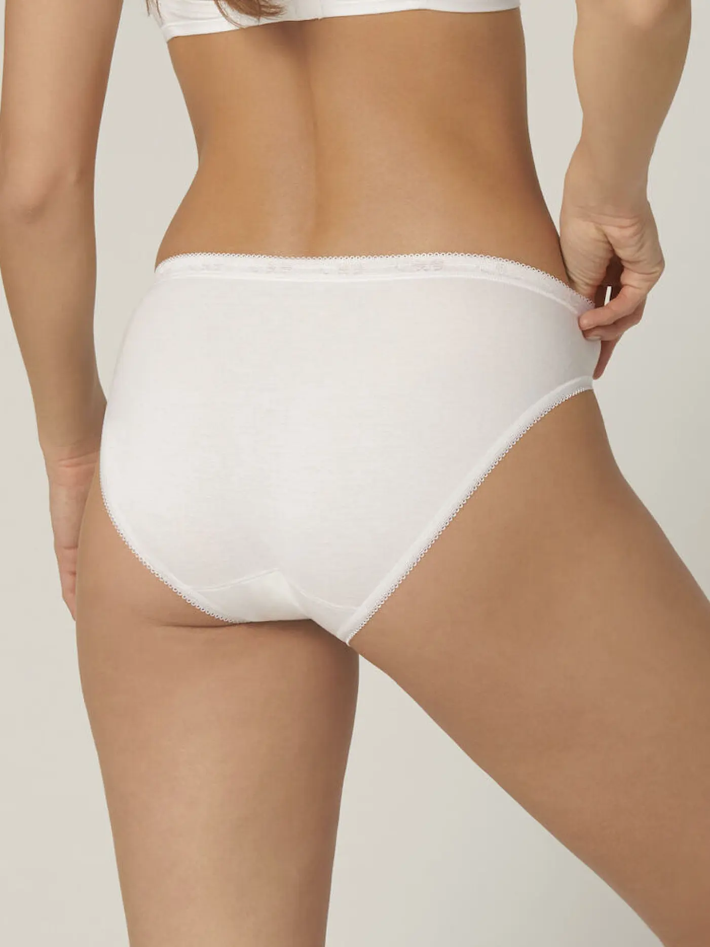SLOGGI | Slip "Thai Basic" 4-er (Weiss) | weiss