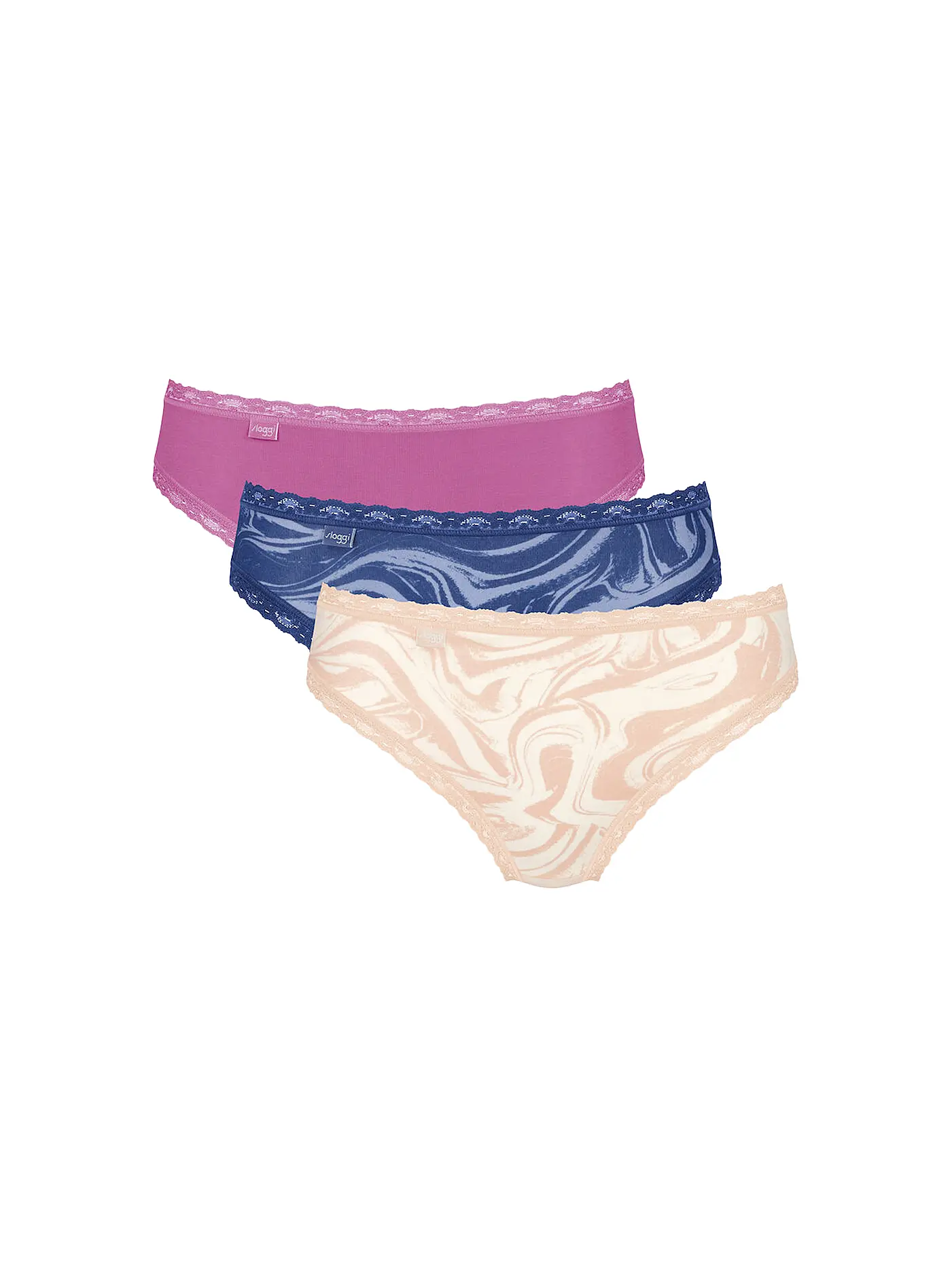 SLOGGI | Slip 3er Pkg. 24/7 WEEKENDER Multiple Colours 4 | bunt