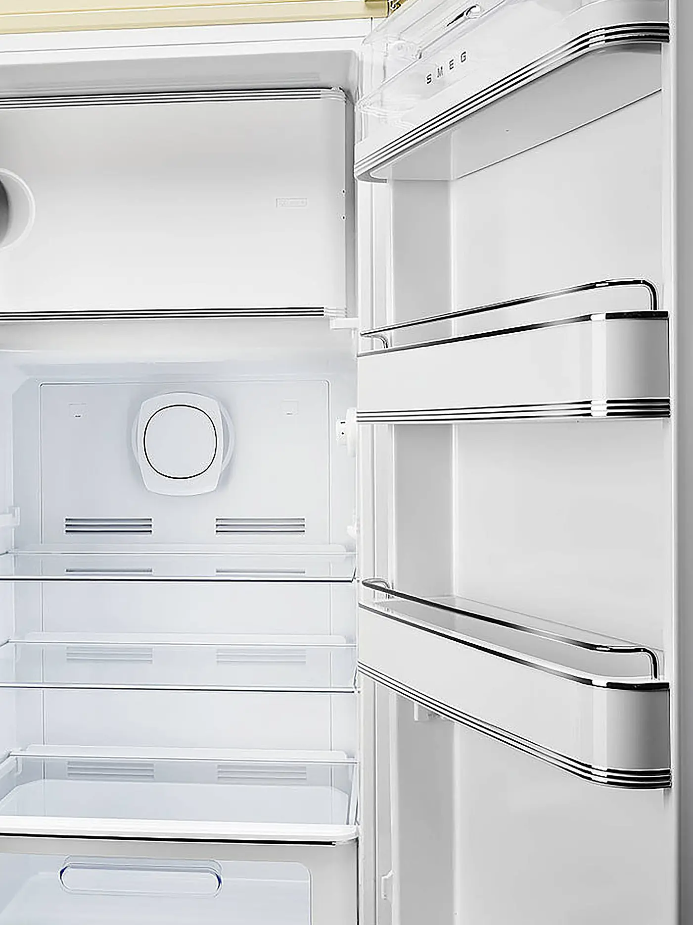 SMEG | Kühlschrank mit Gefrierfach 50s Retro Style Creme FAB28RCR5 | creme