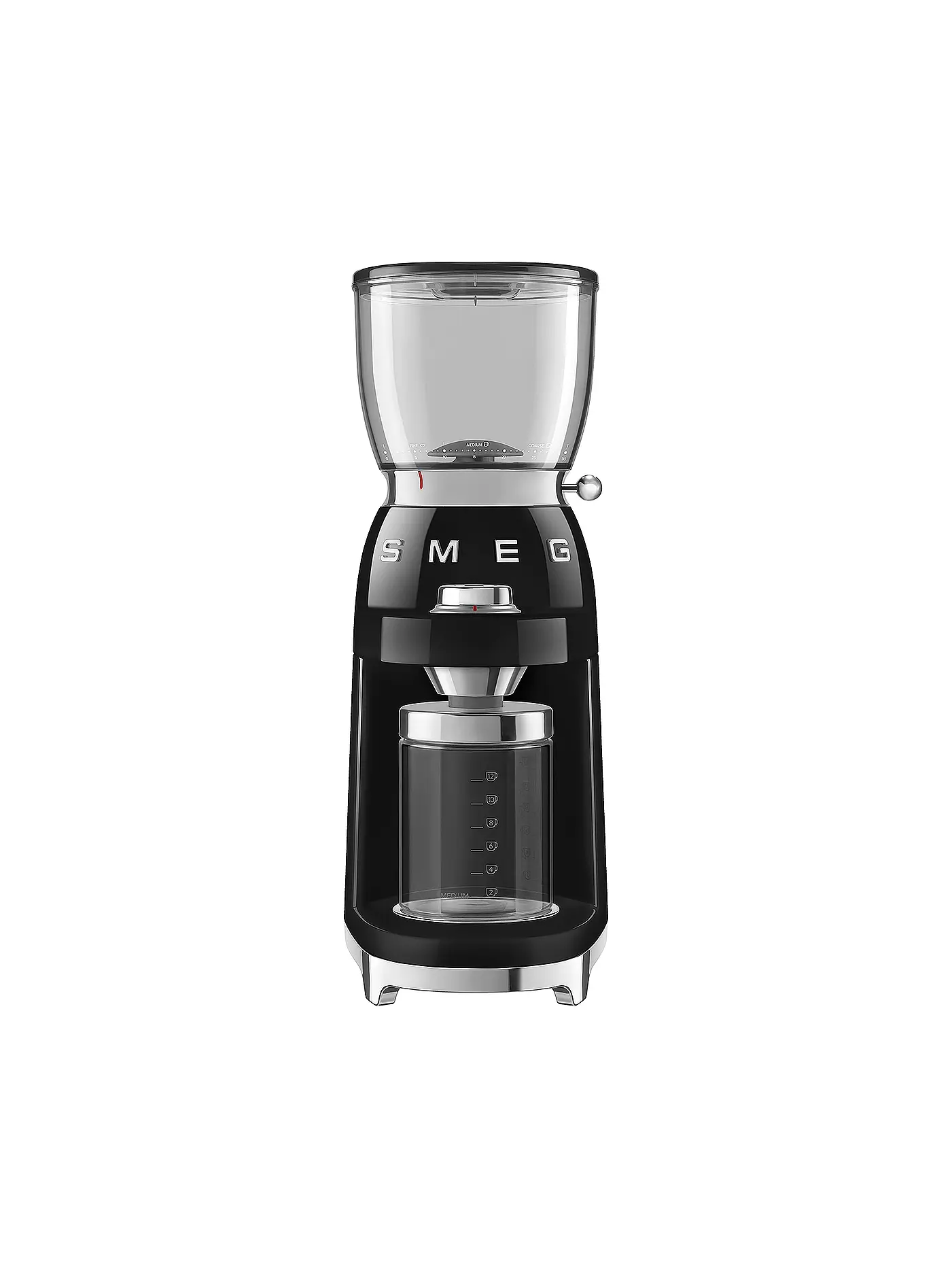 SMEG | Kaffeemühle 50s Retro Style Schwarz CGF01BLEU | schwarz