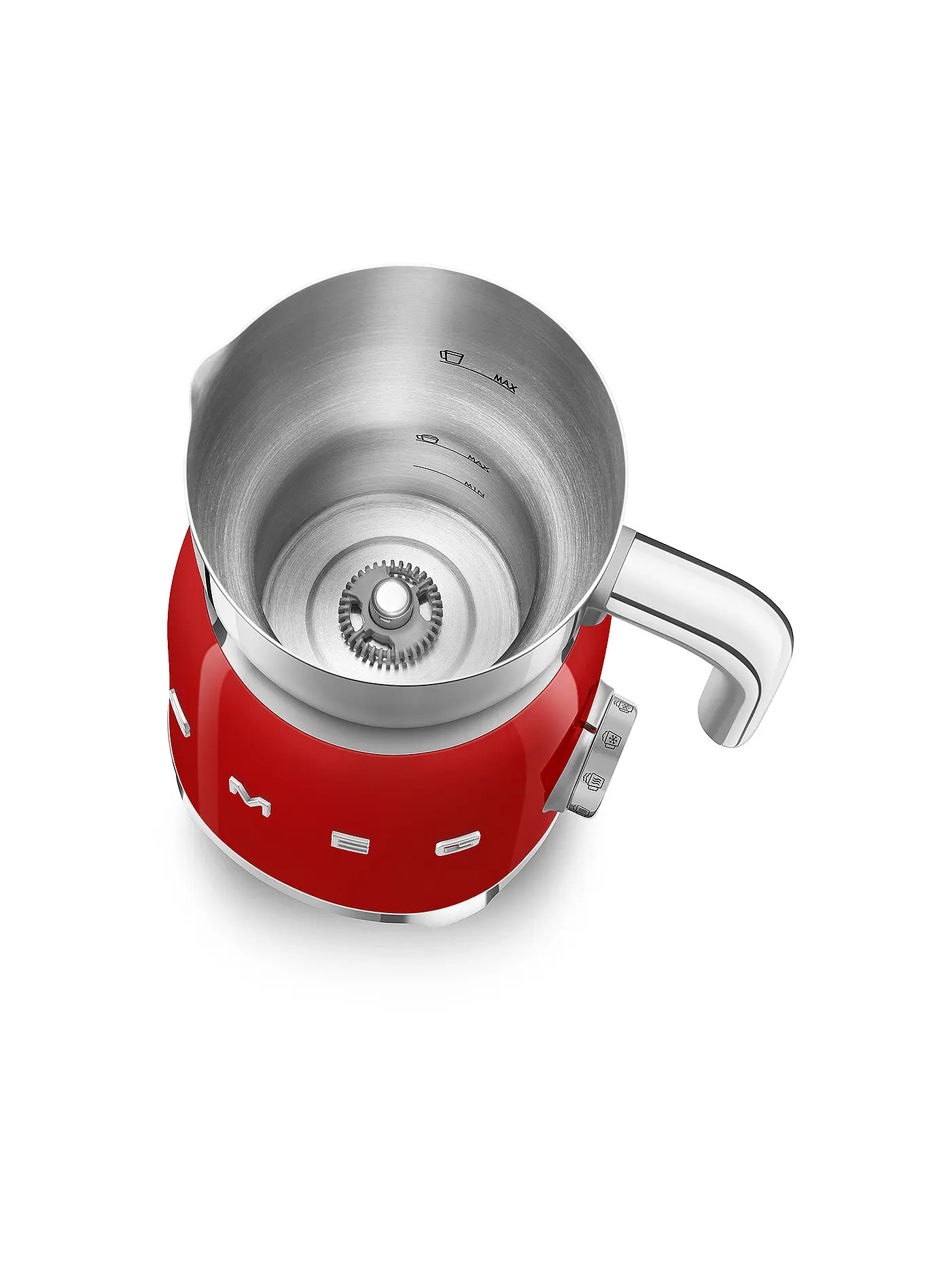SMEG | Milchaufschäumer 50s Retro Style Rot MFF01RDEU | rot