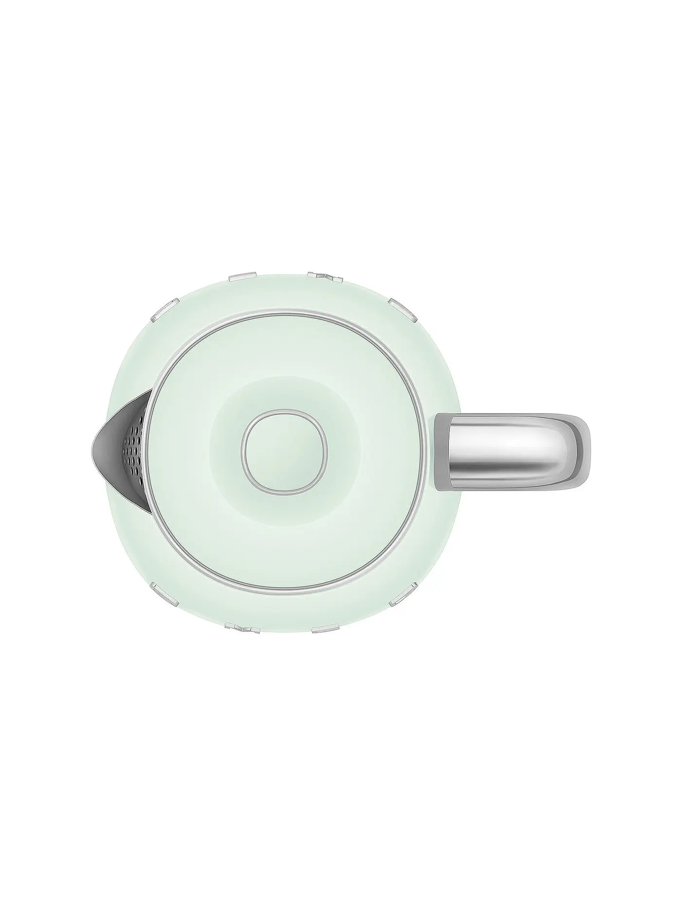SMEG | Mini-Wasserkocher 0,8l 50s Retro Style Pastellgrün KLF05PGEU | hellgrün