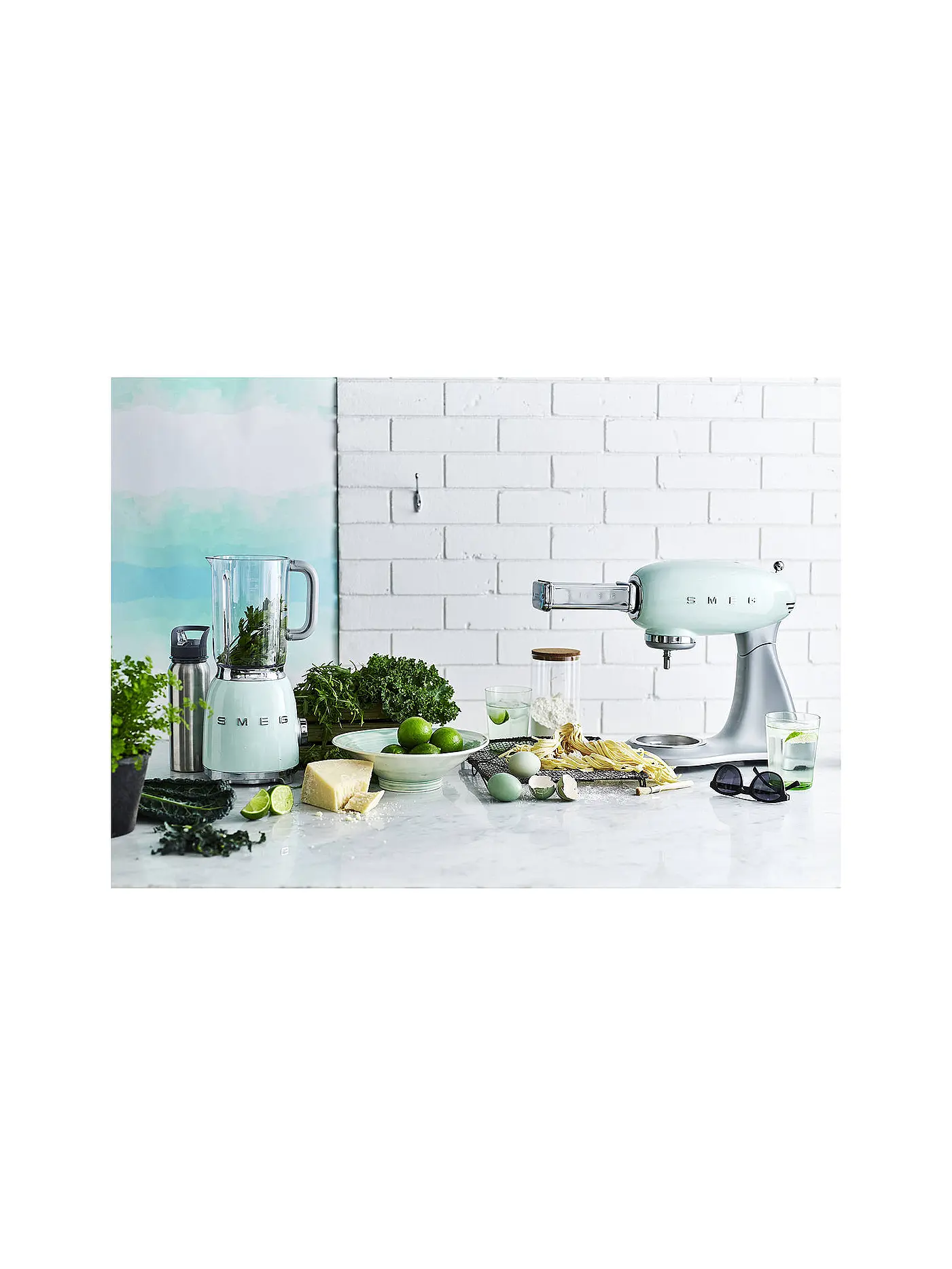 SMEG | Standmixer 50s Retro Style 1,5 L Pastellgrün BLF01PGEU | grün