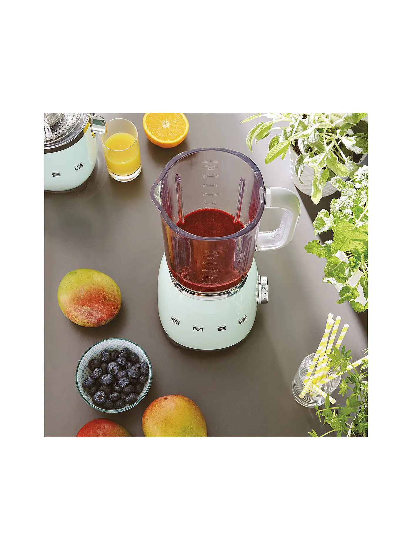 SMEG | Standmixer 50s Retro Style 1,5 L Pastellgrün BLF01PGEU | grün