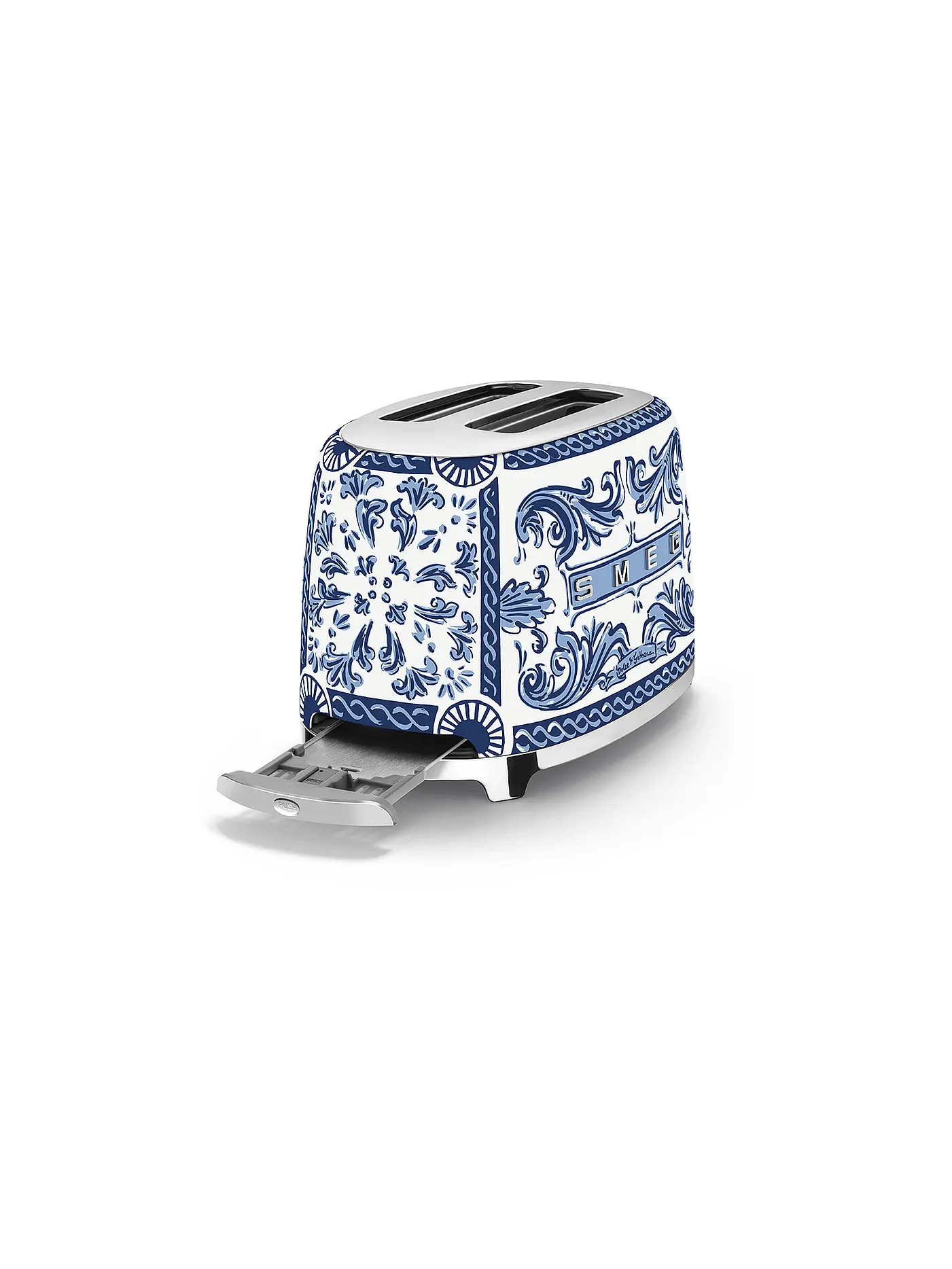SMEG | Toaster 2 Scheiben Dolce & Gabbana TSF01DGBEU Blu Mediterraeo | blau