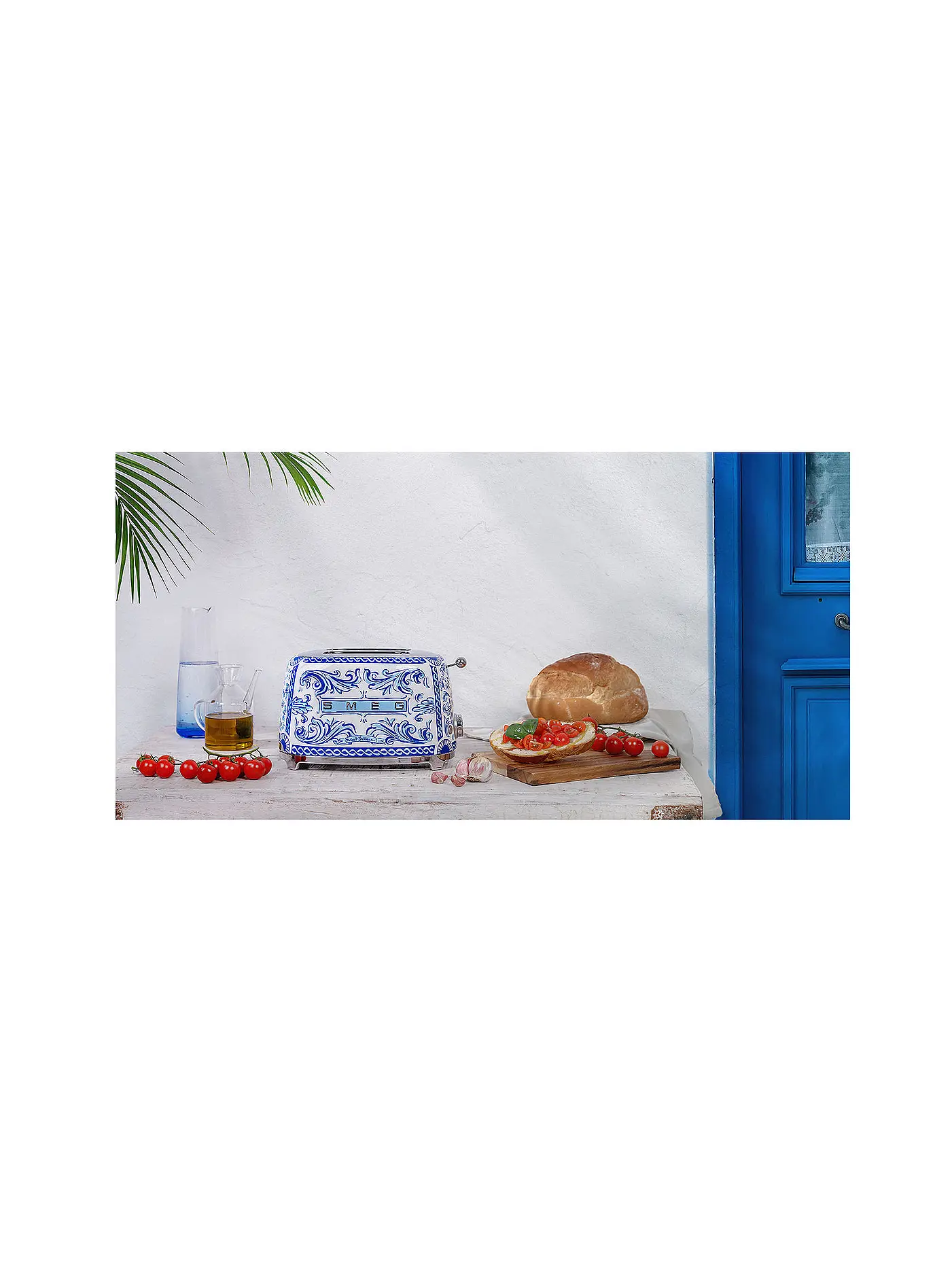 SMEG | Toaster 2 Scheiben Dolce & Gabbana TSF01DGBEU Blu Mediterraeo | blau