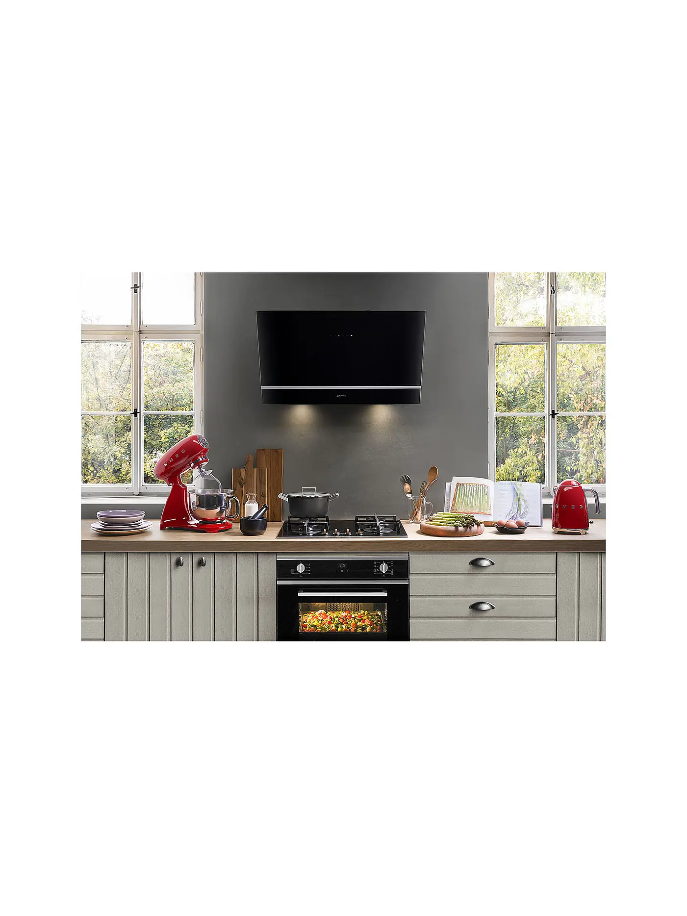 SMEG | Wasserkocher 50s Retro Style 1,7l Rot KLF03RDEU | rot
