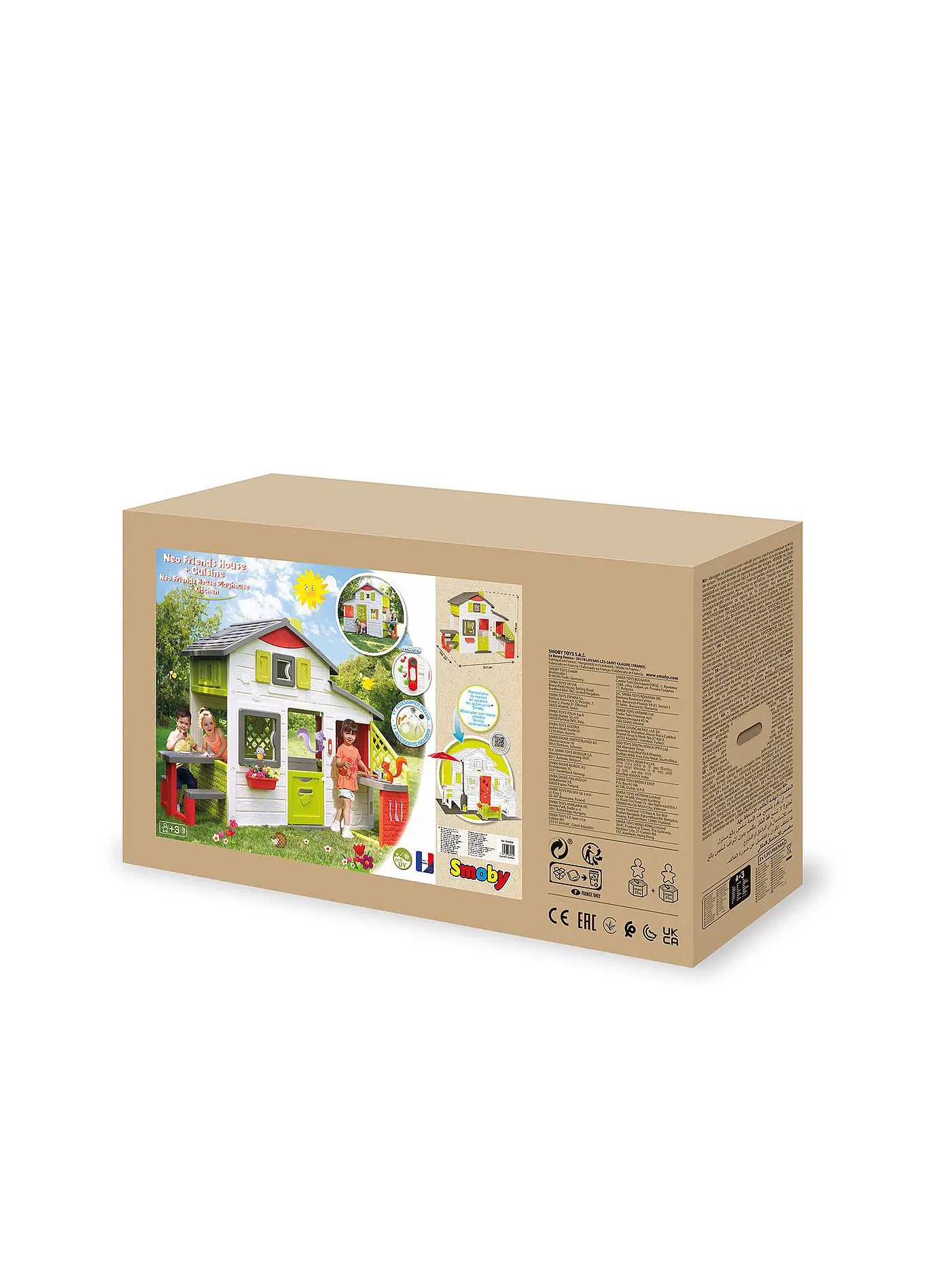 SMOBY | Spielhaus Neo Friend Haus mit Spielküche | keine Farbe