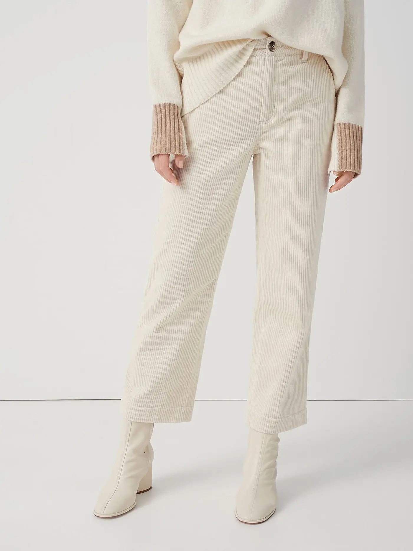 SOMEDAY | Cord Hose CHENILA  | creme