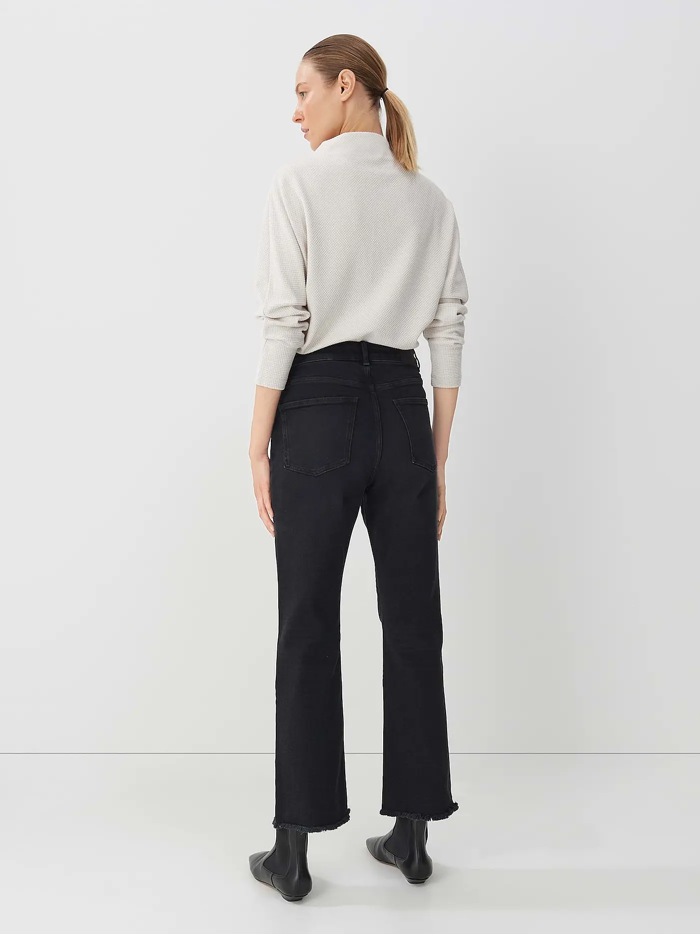 SOMEDAY | Jeans Flared Fit CIFLARE CHARCOAL | braun