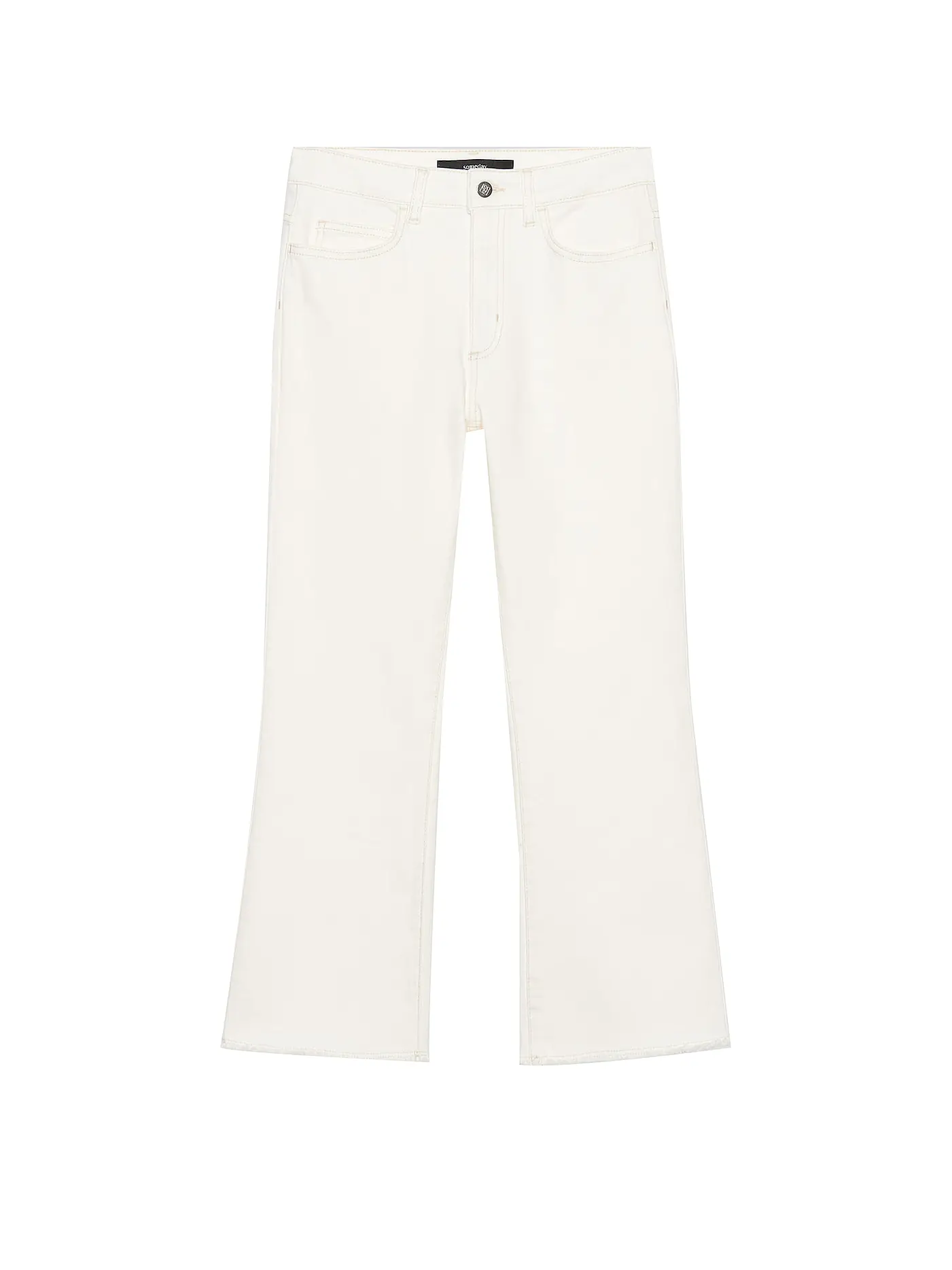 SOMEDAY | Jeans Straight Fit 7/8 CIFLARE BRIGHT | creme