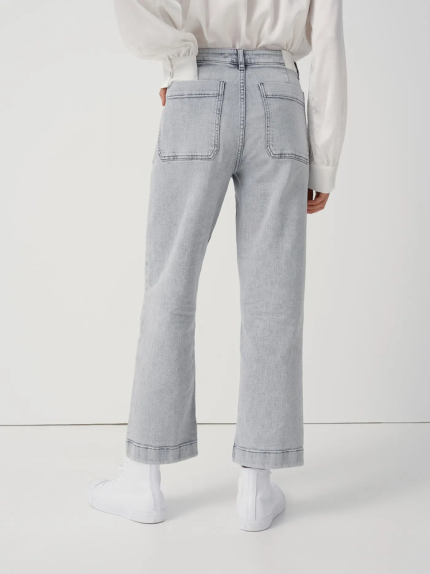 SOMEDAY | Jeans Straight Fit CHENILA | hellgrau