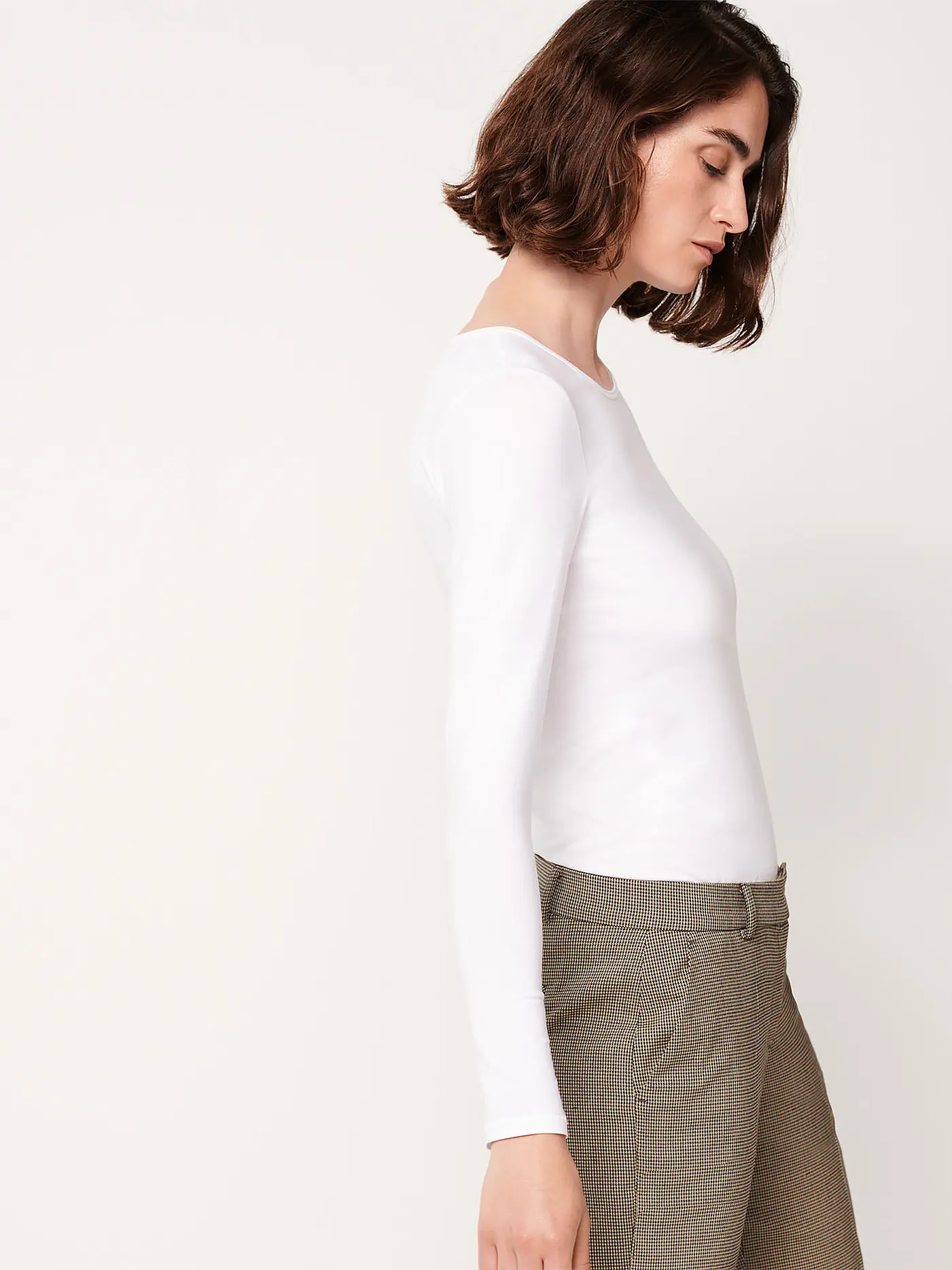 SOMEDAY | Langarmshirt KALIA | weiss