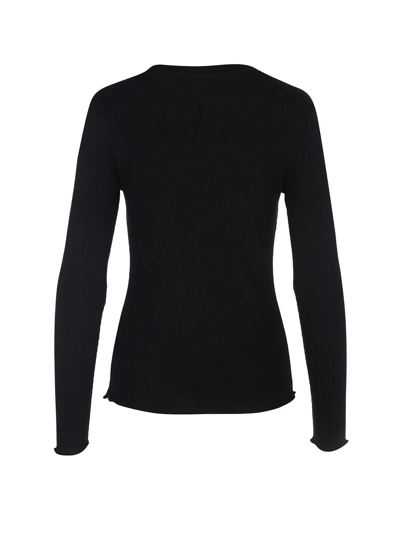 SOMEDAY | Langarmshirt KEVY | schwarz
