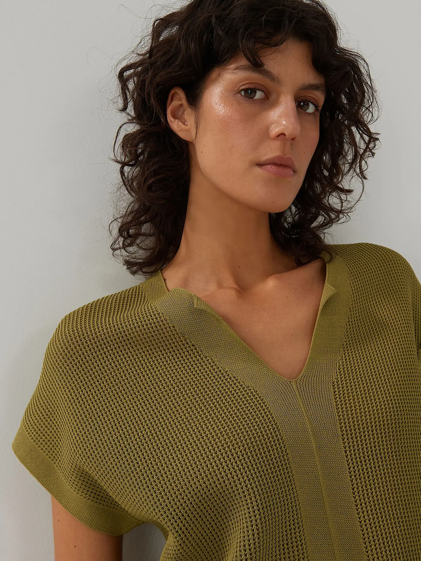 SOMEDAY | Pullover TOANA DETAIL | grün