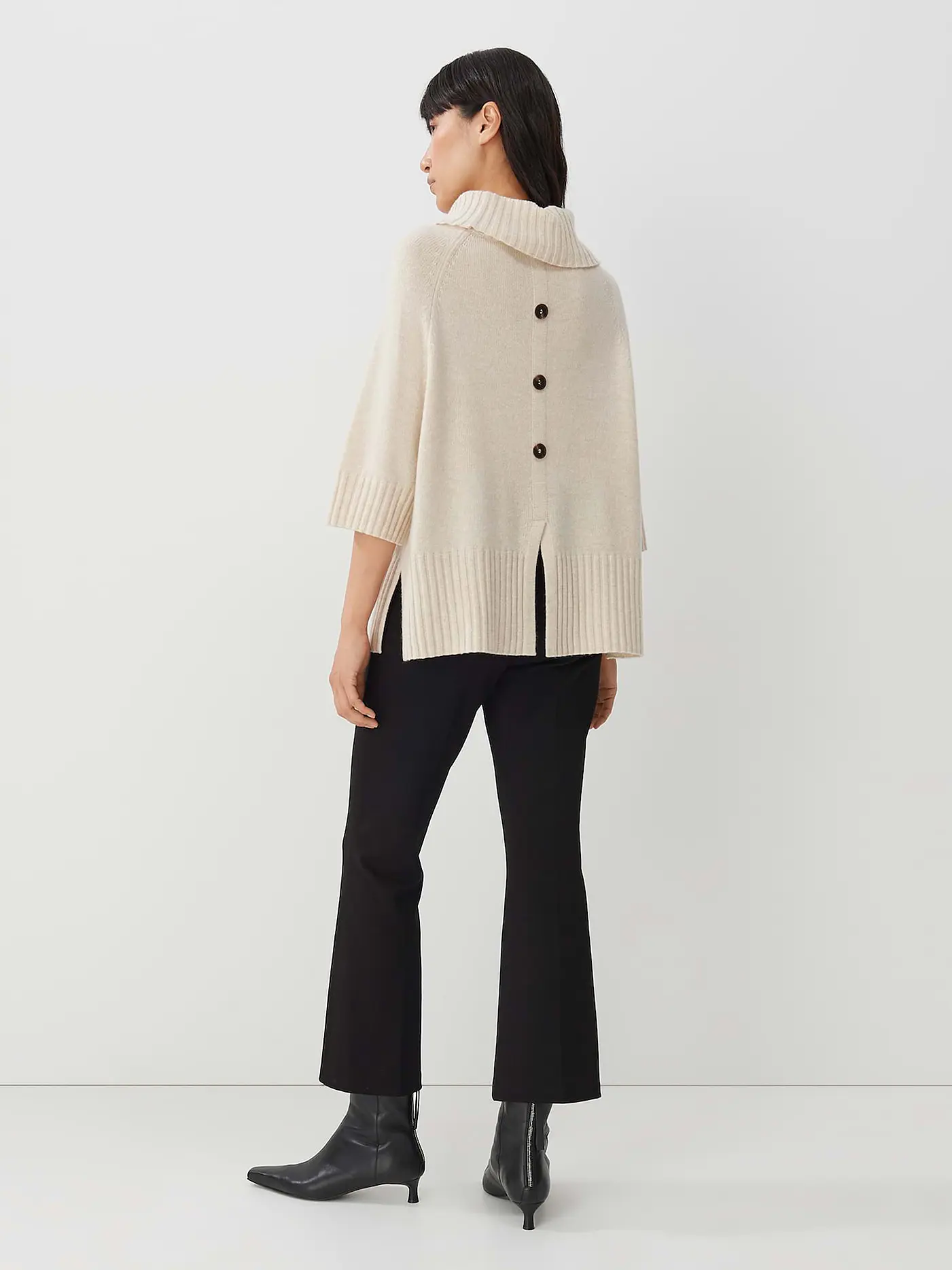 SOMEDAY | Rollkragenpullover TAXARA DETAIL | creme