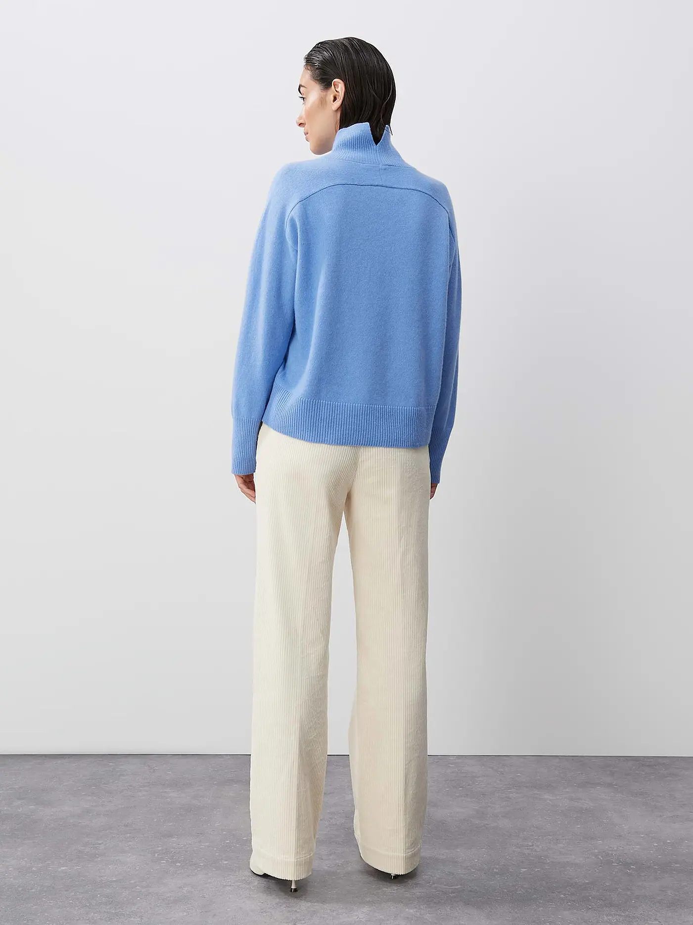SOMEDAY | Rollkragenpullover TULIA | blau