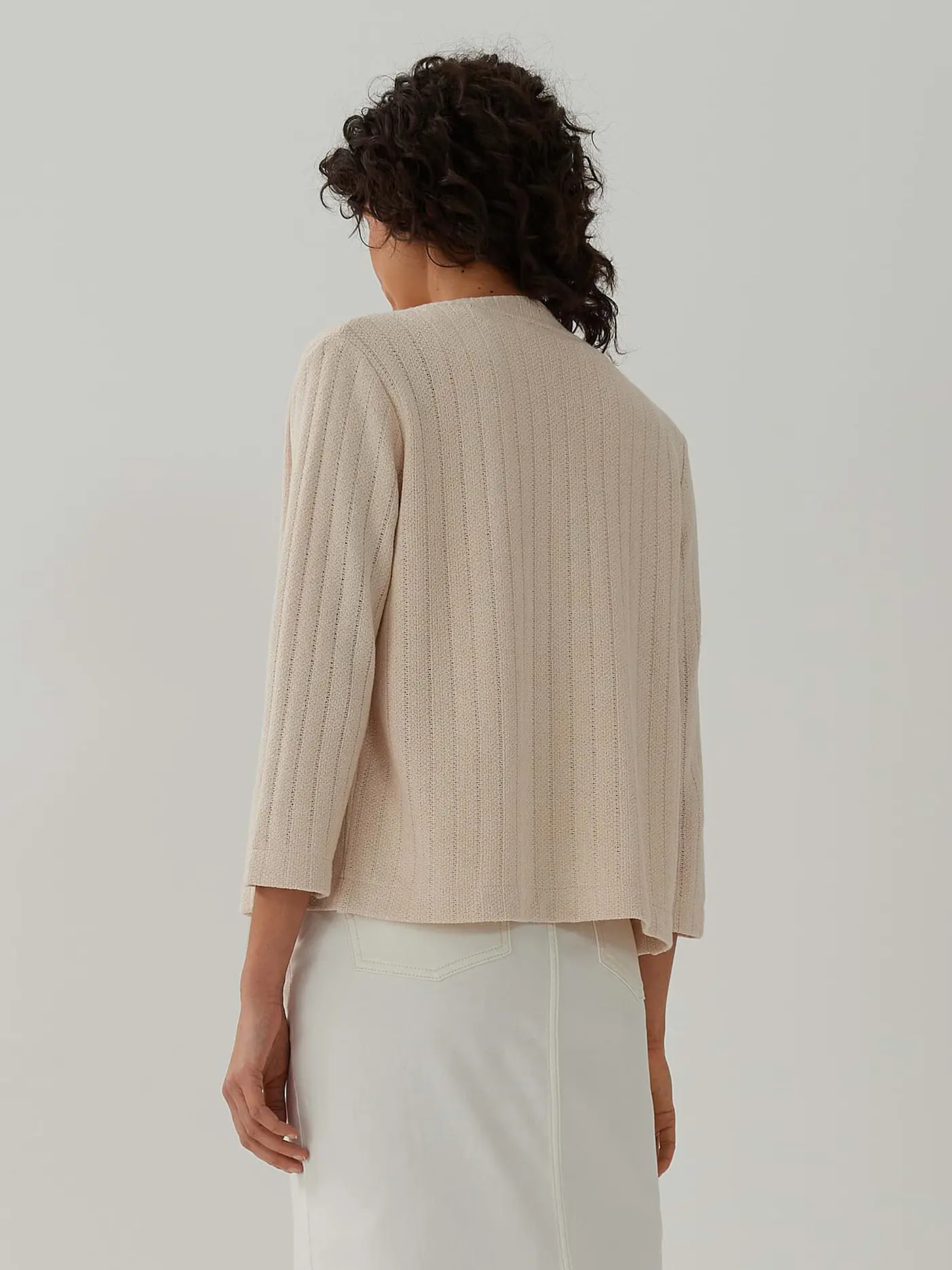 SOMEDAY | Strickjacke KERICA TEXTURE | creme