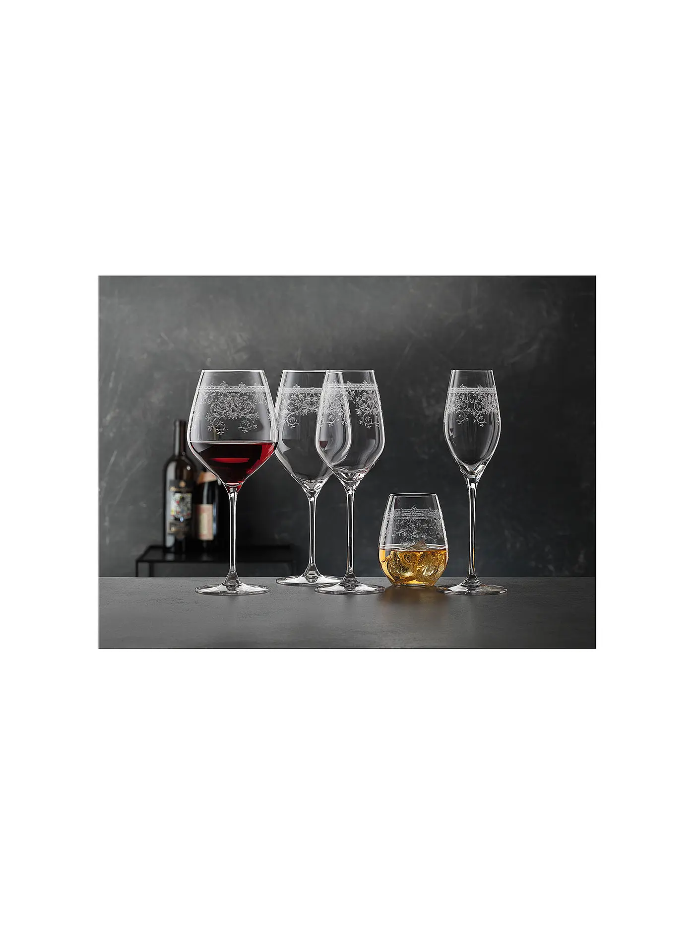 SPIEGELAU | Burgunder Glas Set 2er Arabesque | transparent