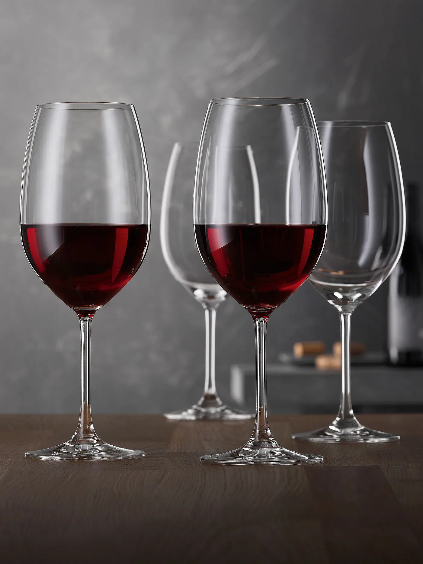 SPIEGELAU | Rotweinglas Bordeaux 4er Set SALUTE | transparent