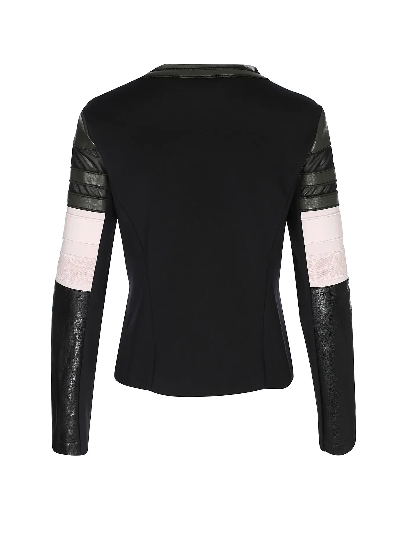 SPORTALM | Jacke in Lederoptik | schwarz