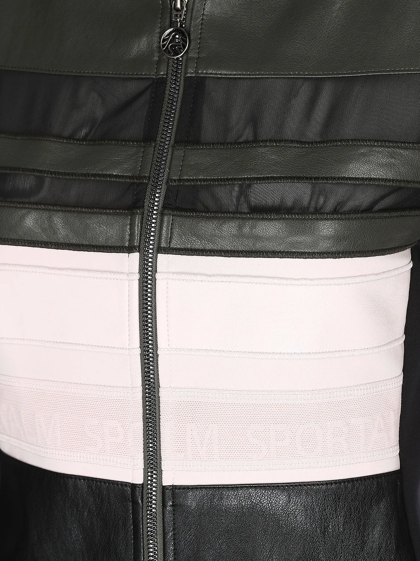 SPORTALM | Jacke in Lederoptik | schwarz