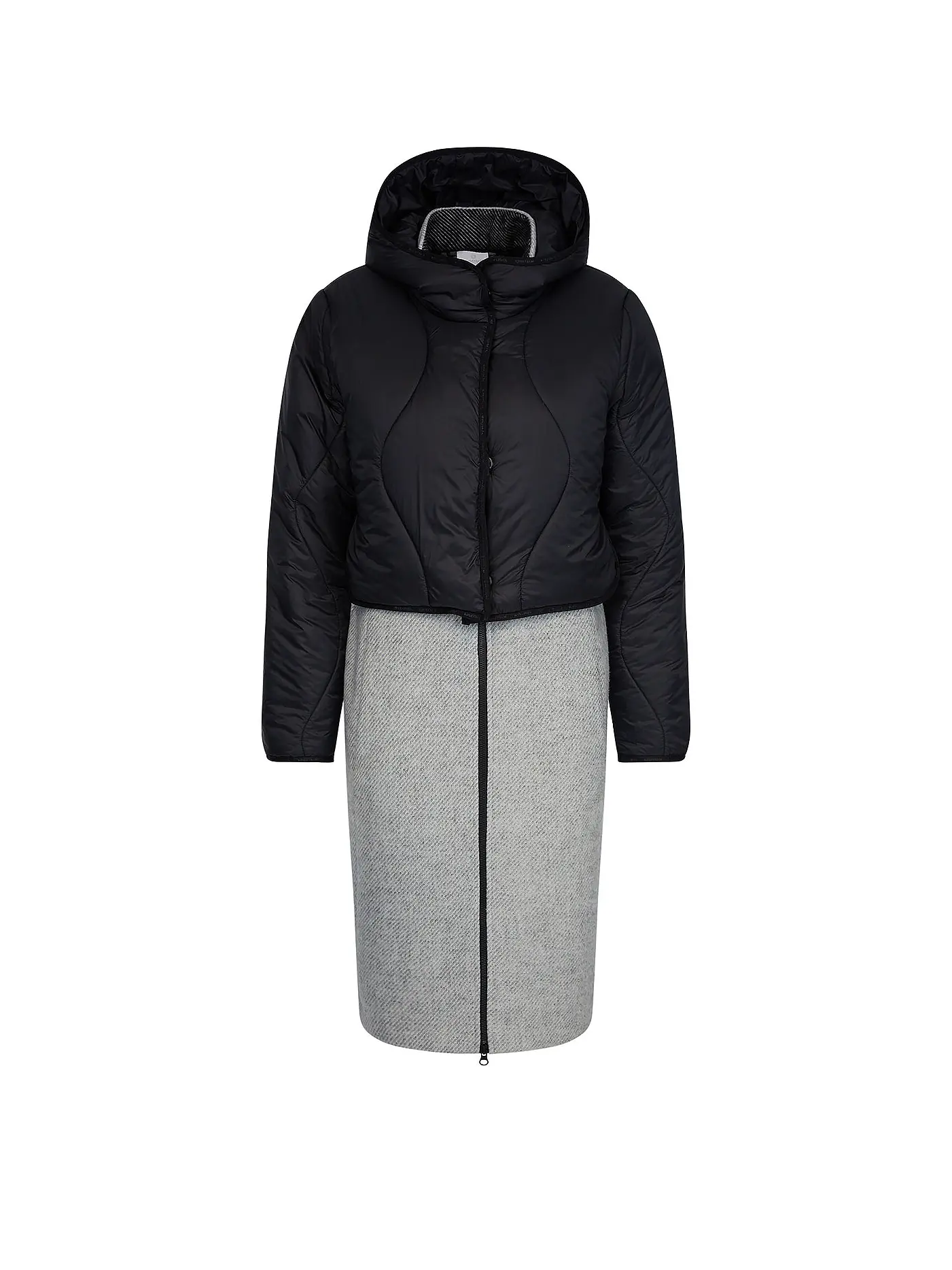 SPORTALM | Mantel 2 in 1 | schwarz
