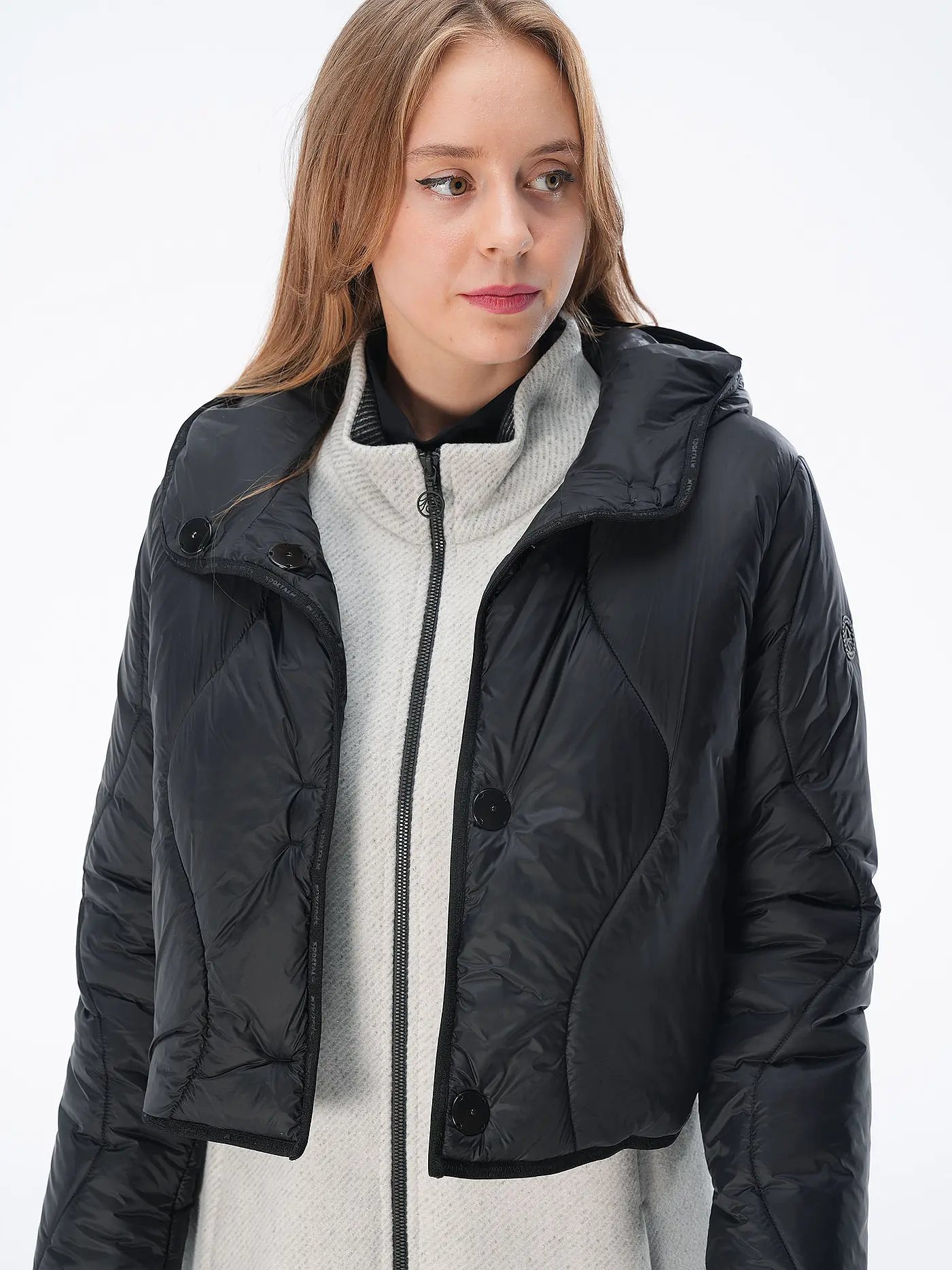 SPORTALM | Mantel 2 in 1 | schwarz