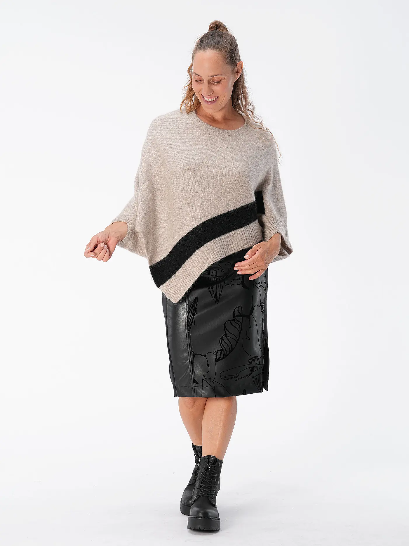 SPORTALM | Poncho FLAMINGO | beige