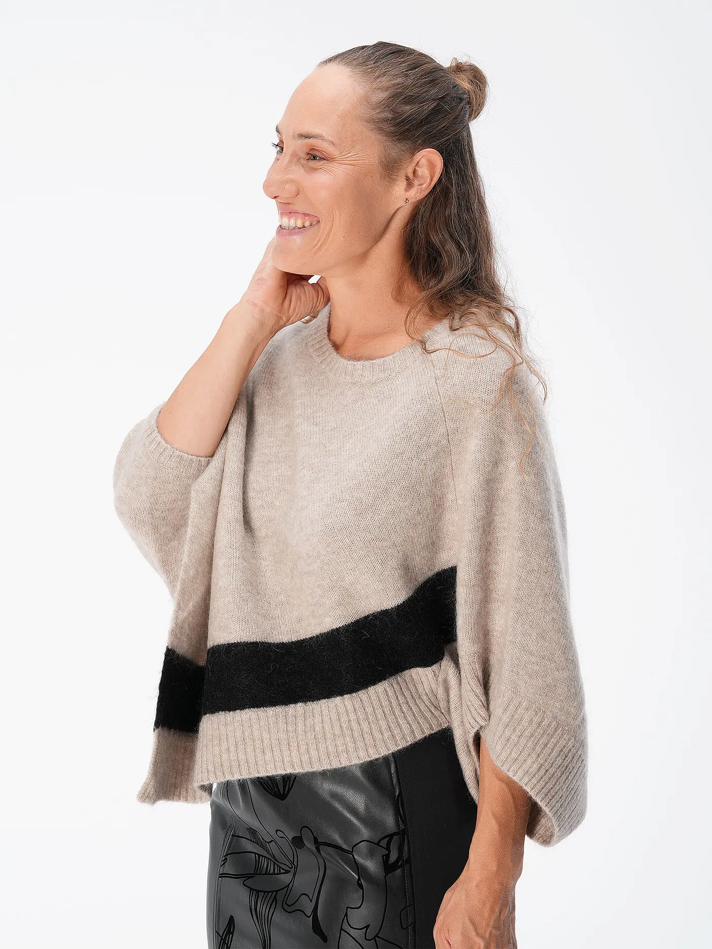 SPORTALM | Poncho FLAMINGO | beige