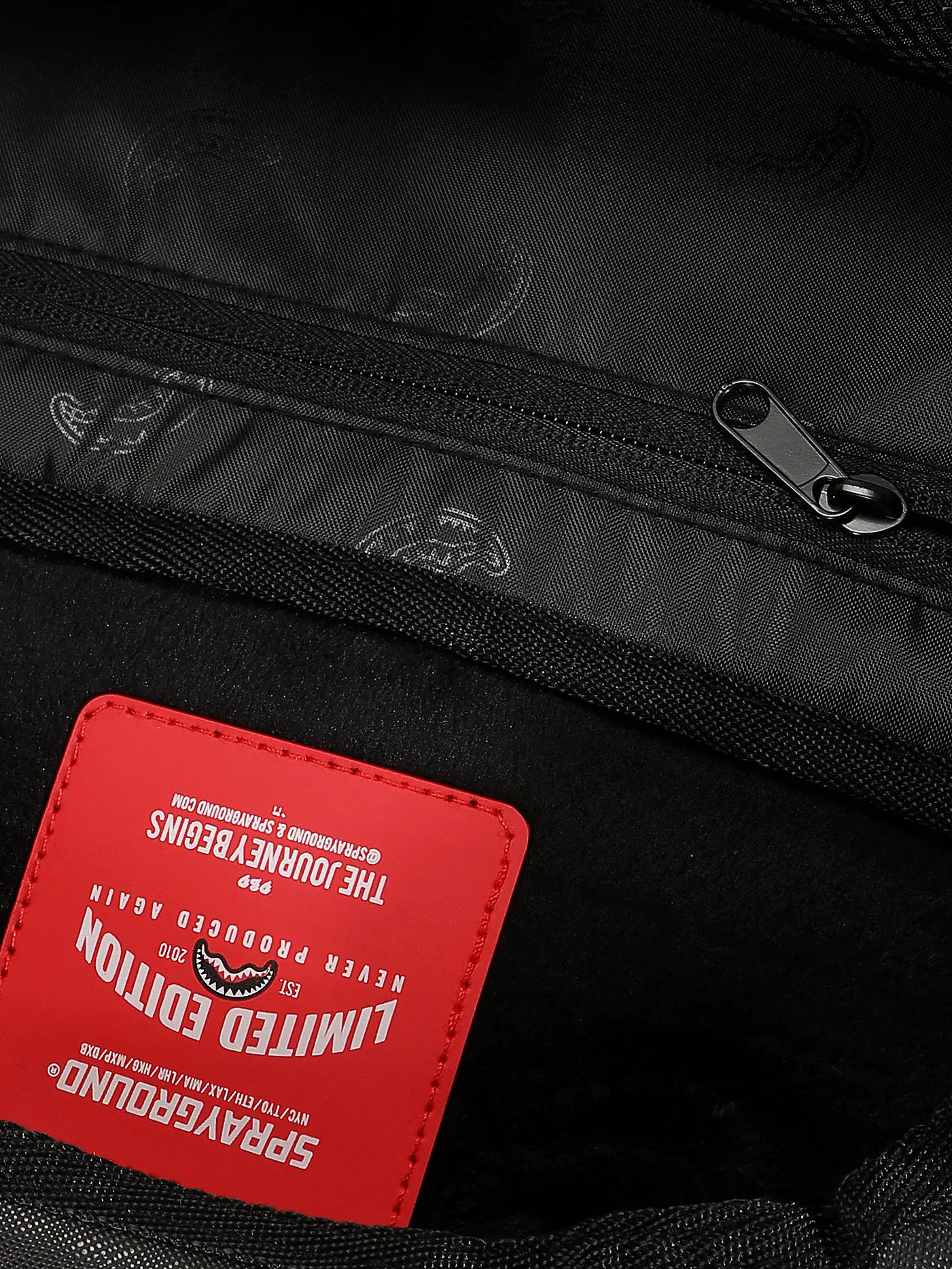 SPRAYGROUND | Rucksack CENTRAL SPLIT | schwarz