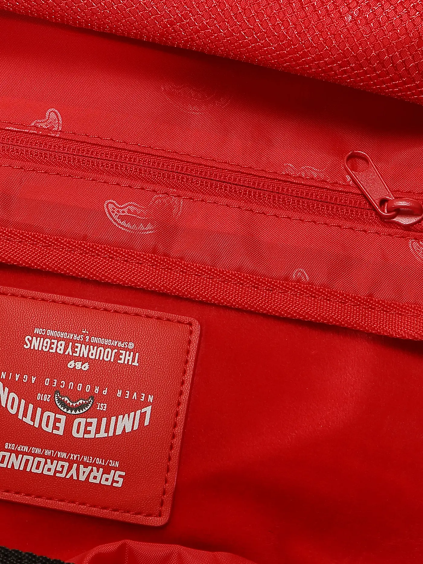 SPRAYGROUND | Rucksack SIP SIDE SHARKS DLXSV | braun