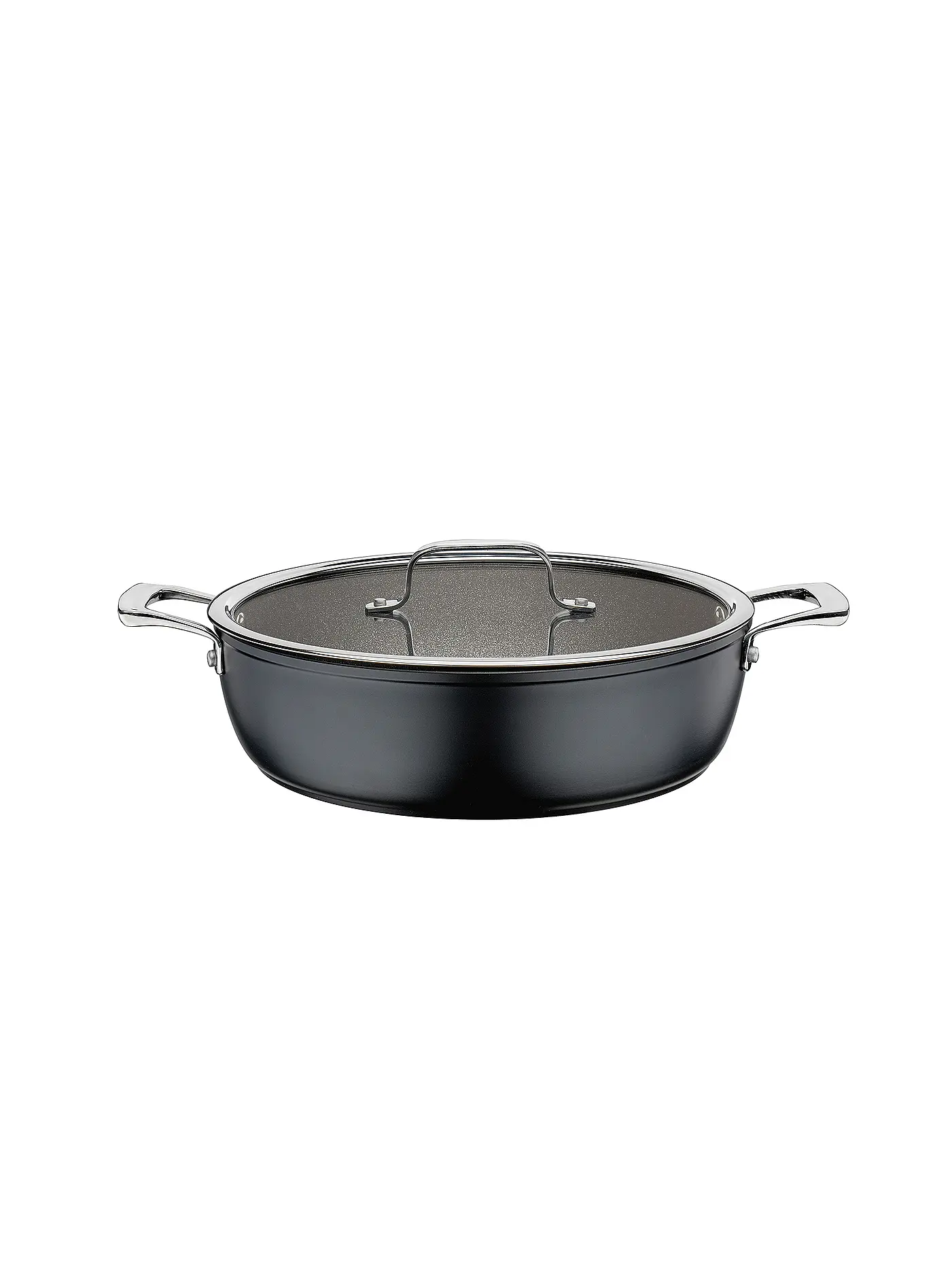 SPRING | Gourmettopf MERIDIAN Intense Pro 28cm / 4l Antihaft | schwarz