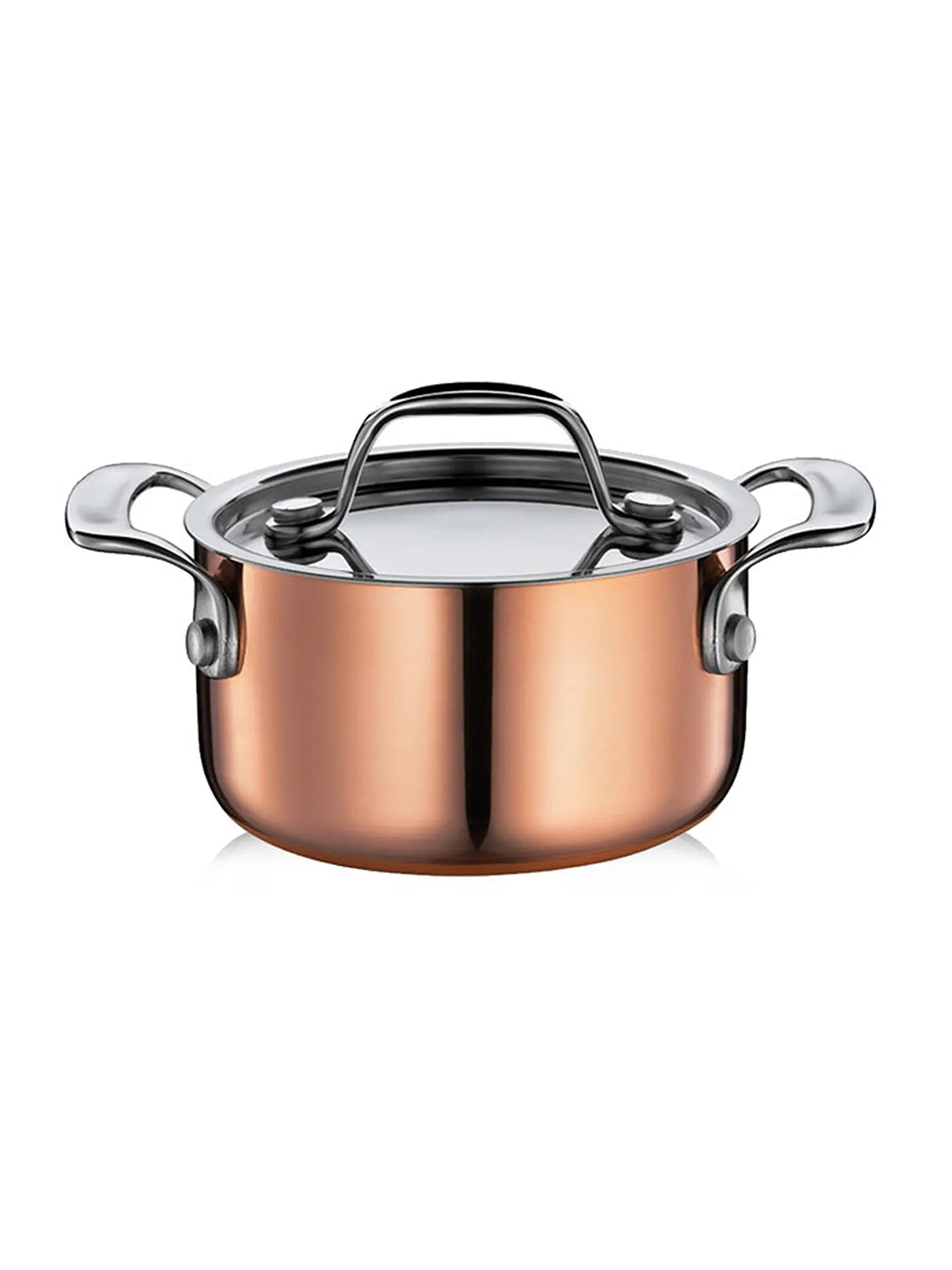 SPRING | Mini-Fleischtopf 9cm/0,35l "Culinox" (Kupfer) | braun