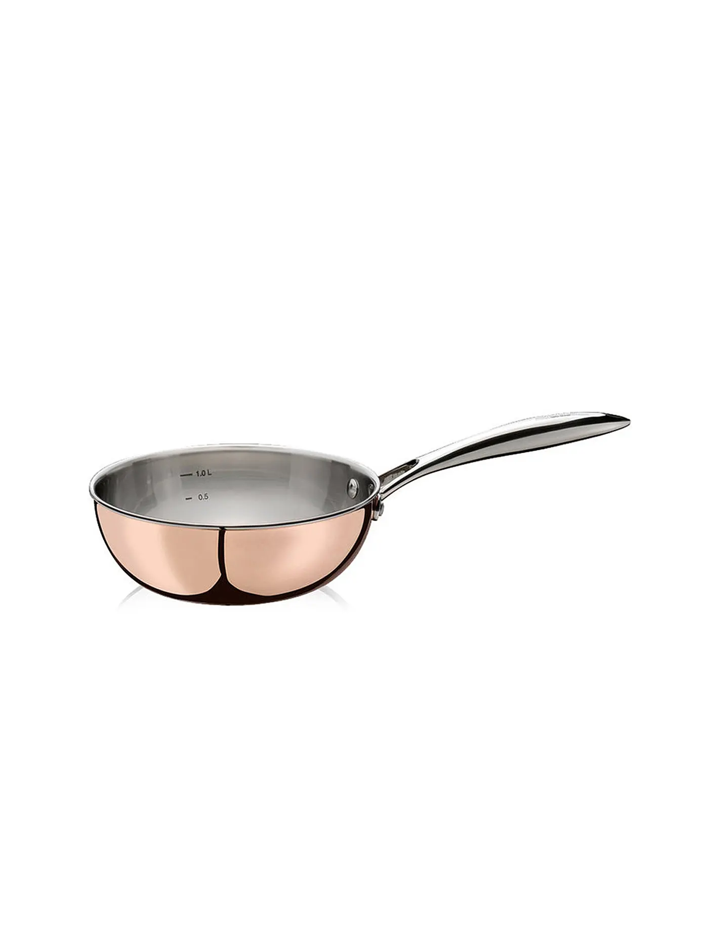 SPRING | Sauteuse 20cm "Culinox" (Kupfer) | braun