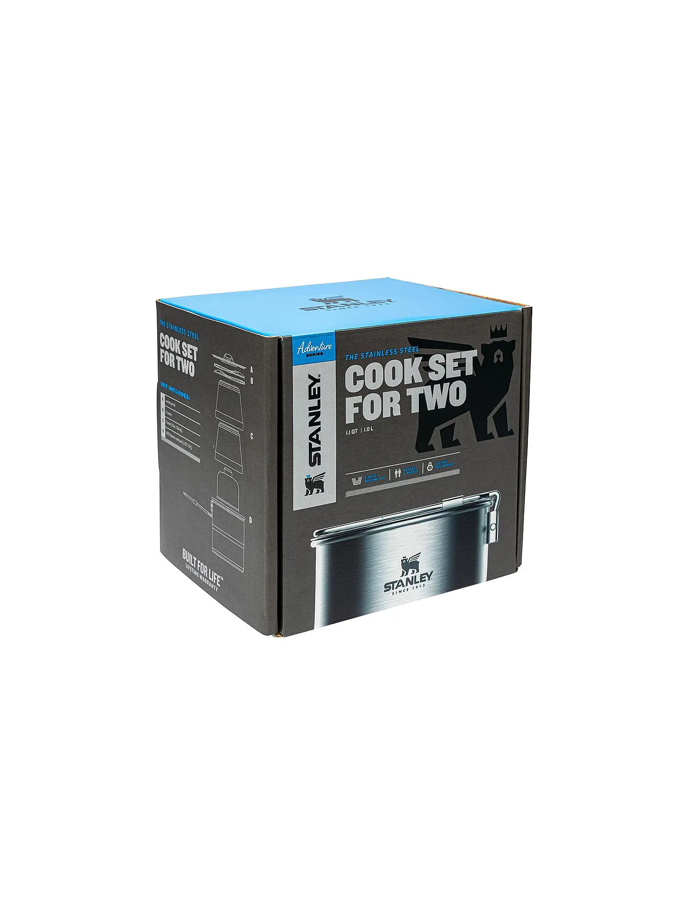 STANLEY | Cook Set For Two 1L Silber | silber