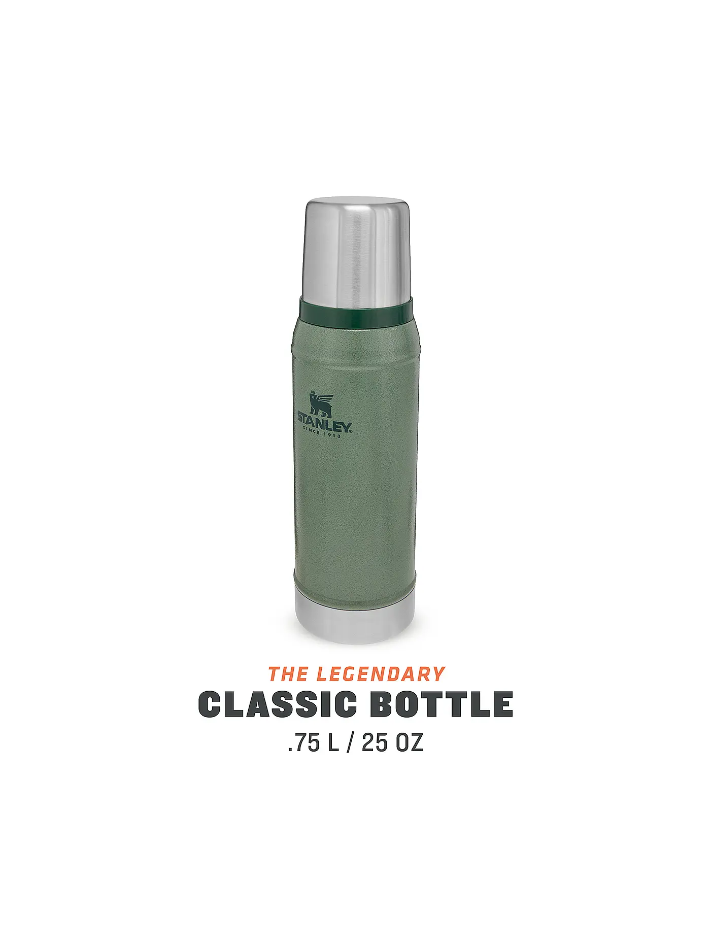STANLEY | Isolierflasche - Thermosflasche Classic 0,75l Grün | olive