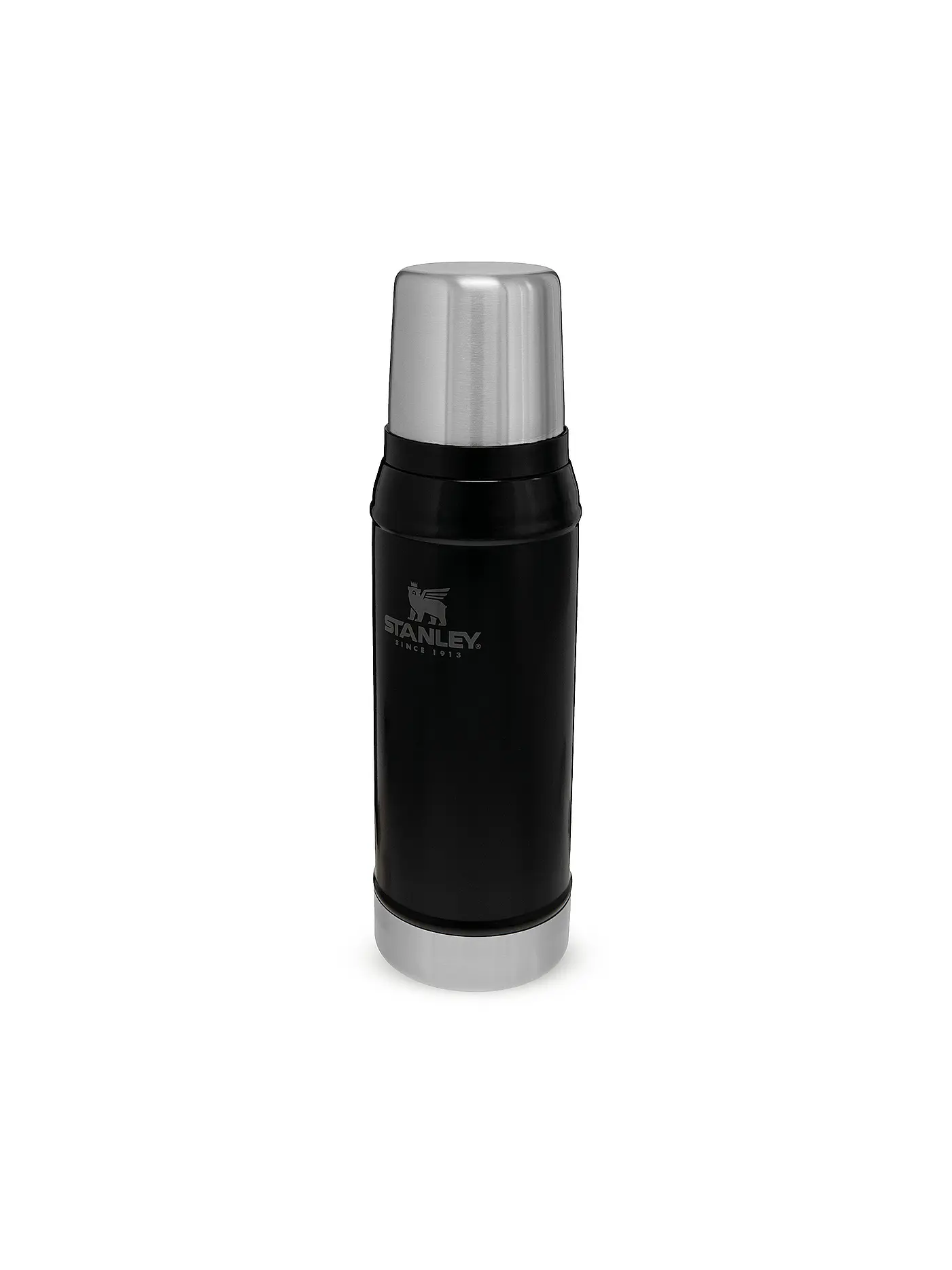 STANLEY | Isolierflasche - Thermosflasche Classic 0,75l Schwarz | schwarz