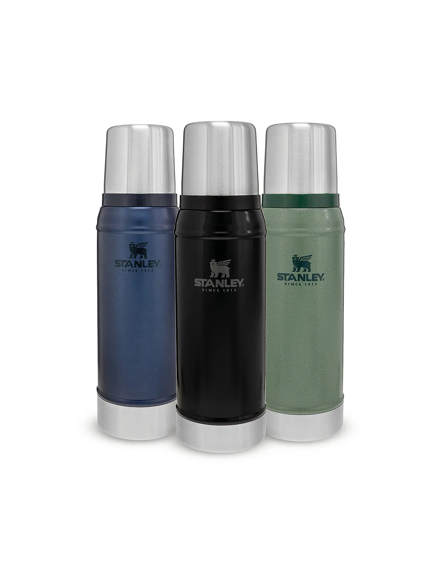 STANLEY | Isolierflasche - Thermosflasche Classic 0,75l Schwarz | schwarz
