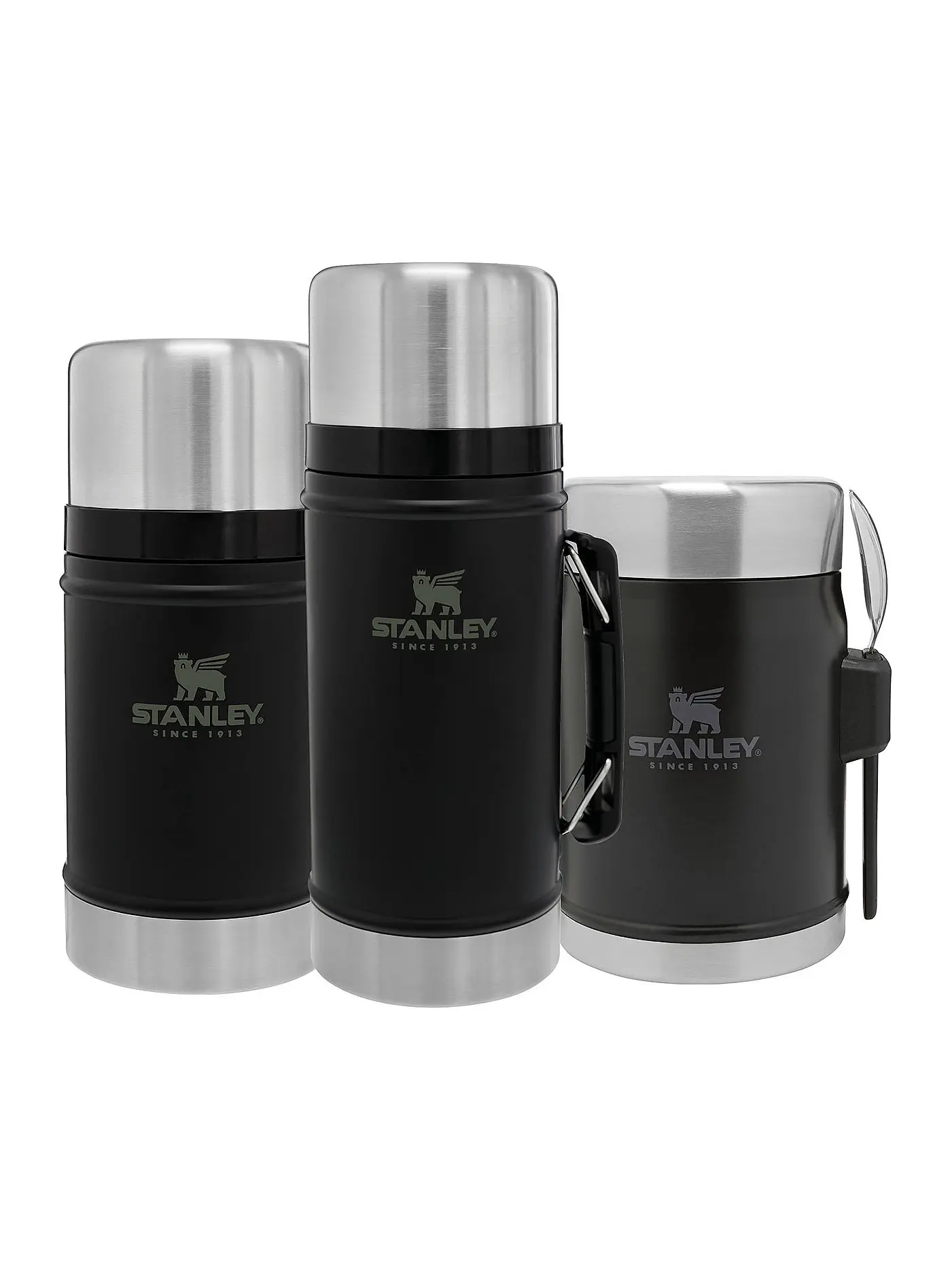 STANLEY | Thermosbehälter Food Jar 0,4l Schwarz | schwarz