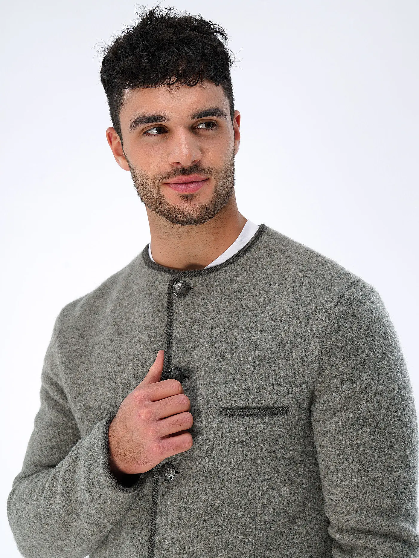 STAPF | Jacke - Walker BRUNHARD  | grau