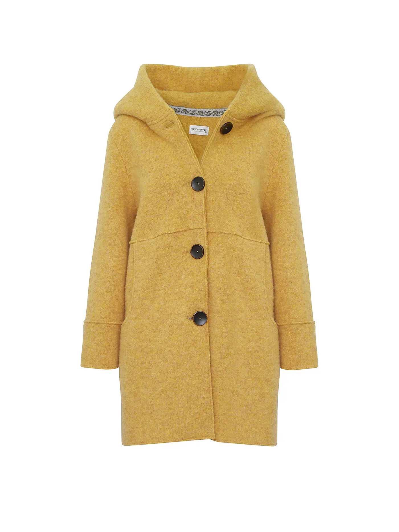 STAPF | Mantel - Walker Oversized Fit ANNIKA | gelb
