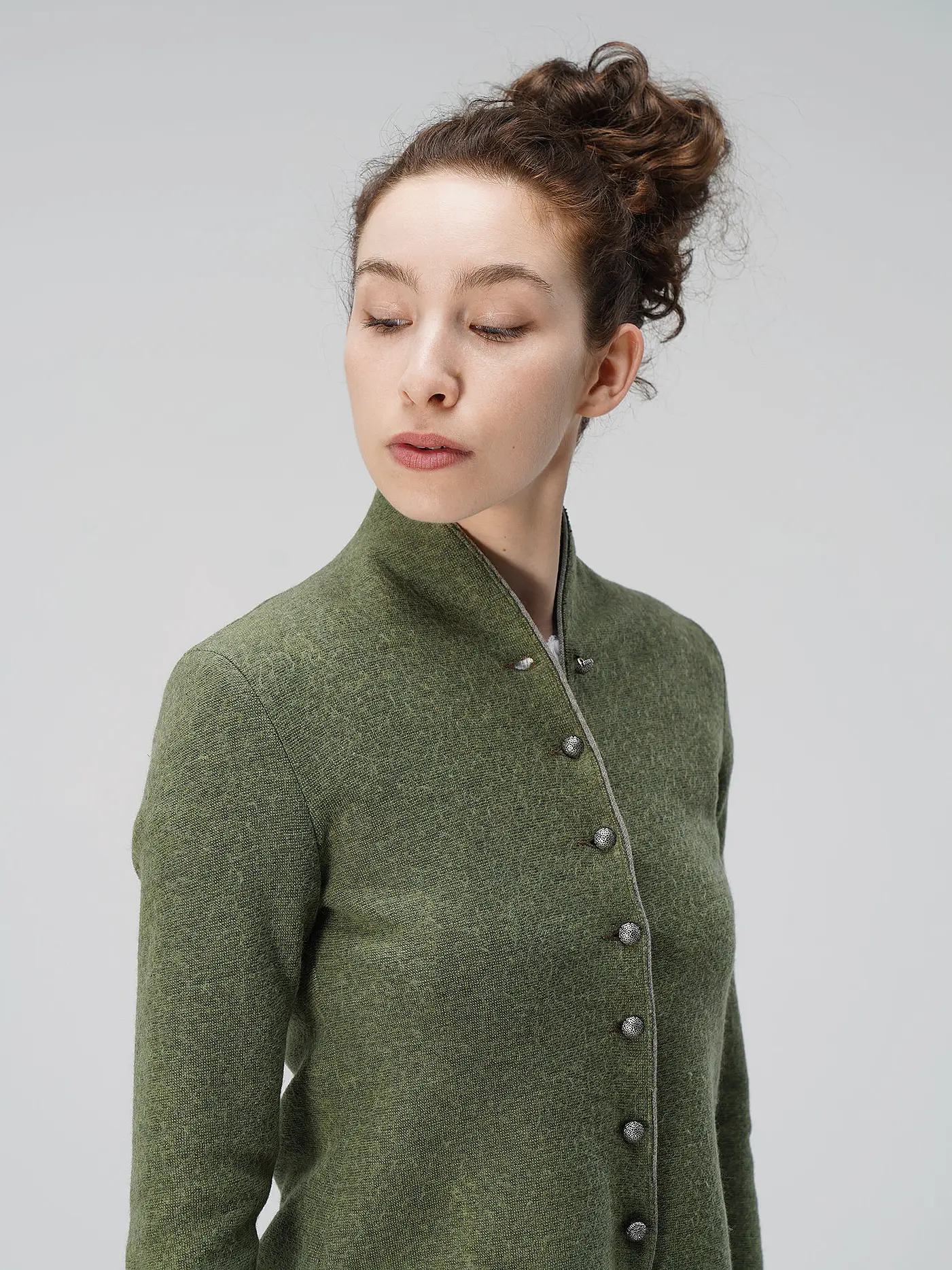 STAPF | Strickjacke BRUNA  | dunkelgrün