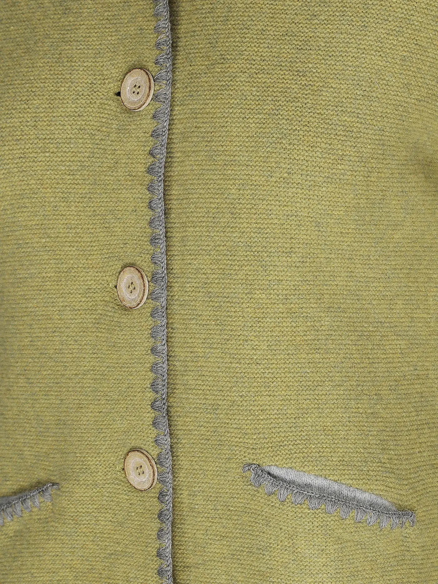STAPF | Strickjacke Tailored Fit LOREA | gelb