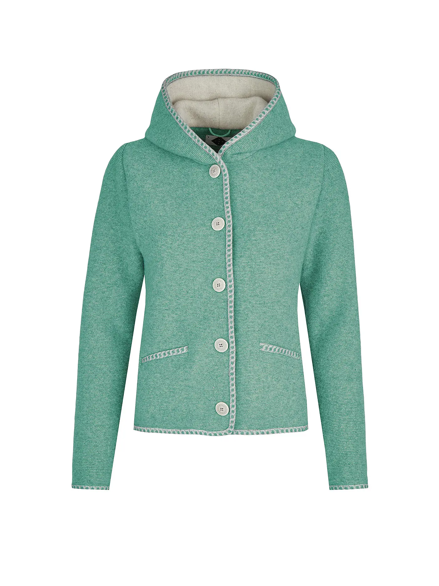 STAPF | Trachtenstrickjacke MALWINE | hellgrün